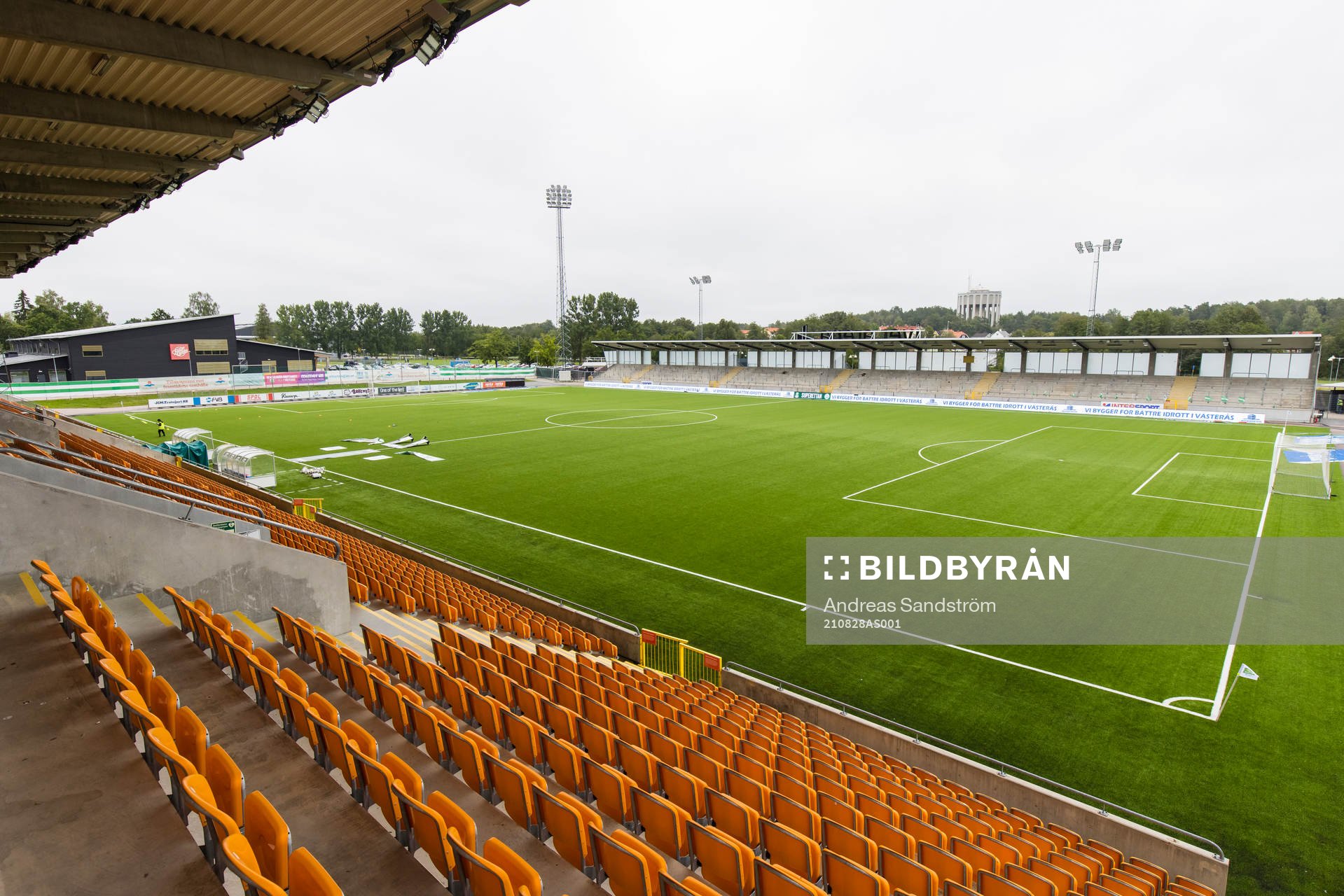 Vy över Iver Arena