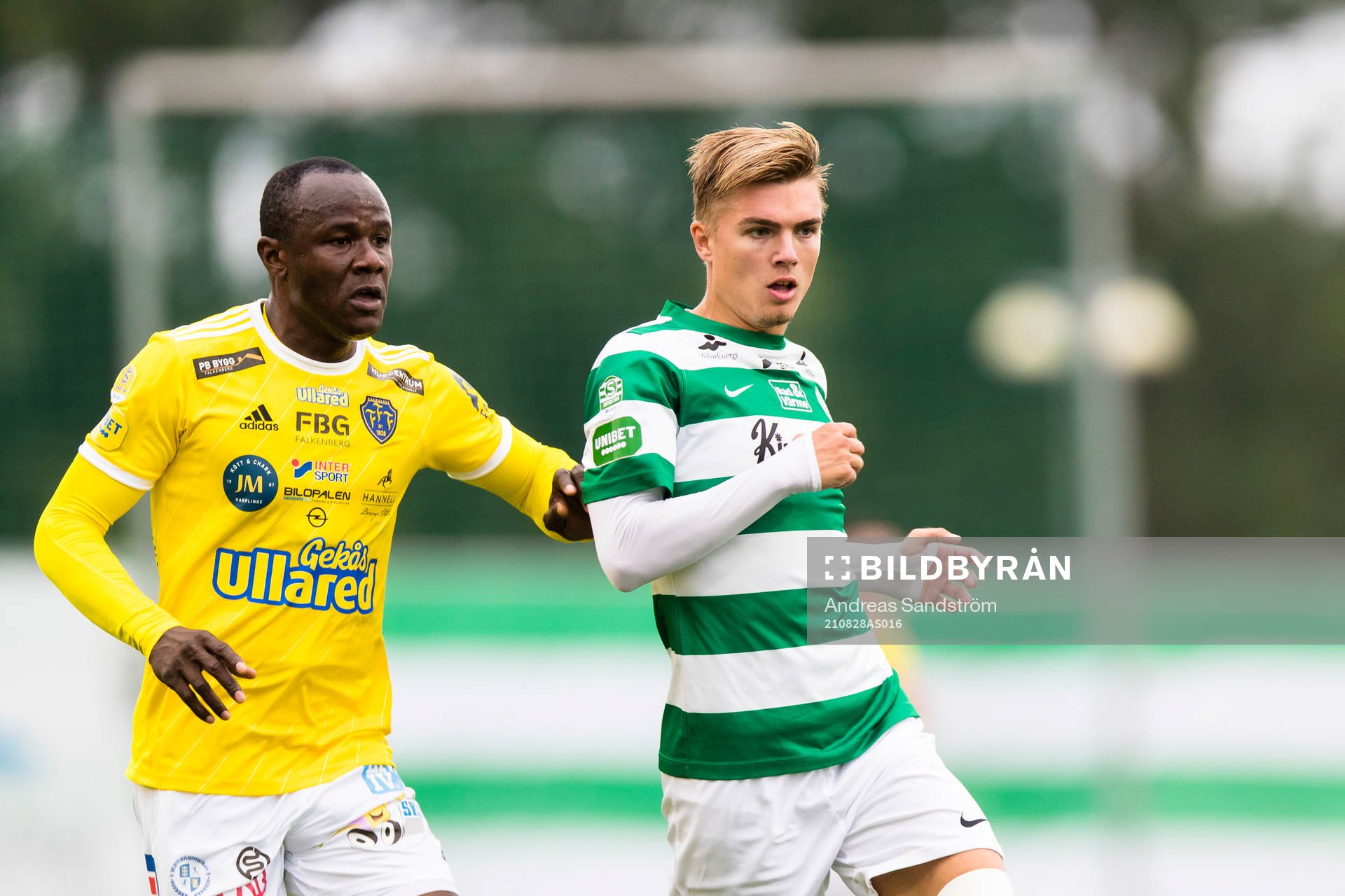 Västerås Daniel Hermansson  och Falkenbergs Nsima Peter