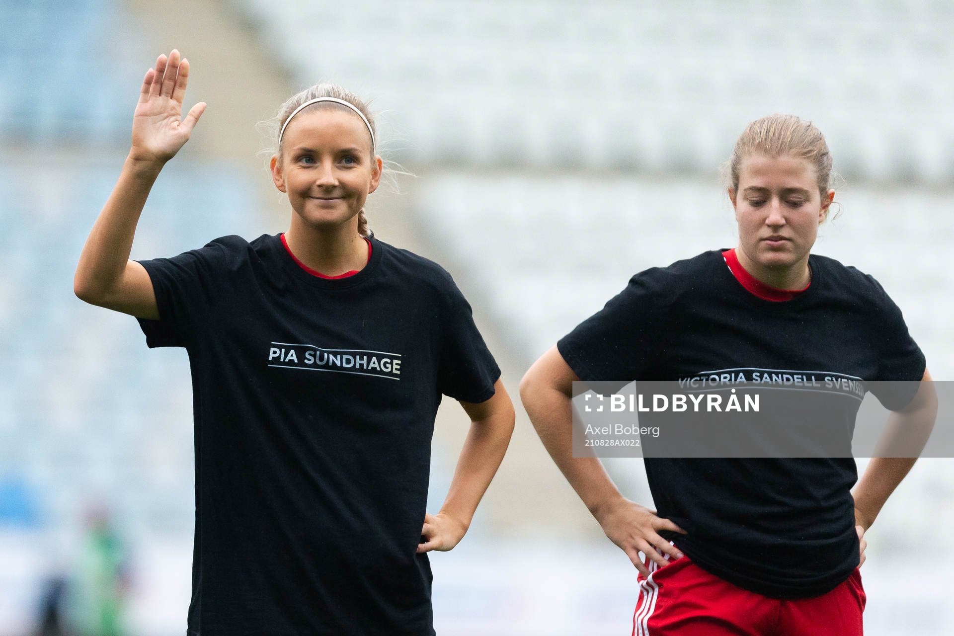 Älvsjös Ellinor Johansson och Ylva Rodriguez Tidevall
