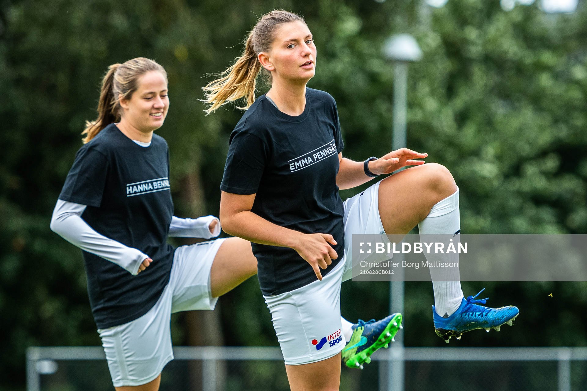 Borgebys Thea Birgerud och Saga Ollerstam