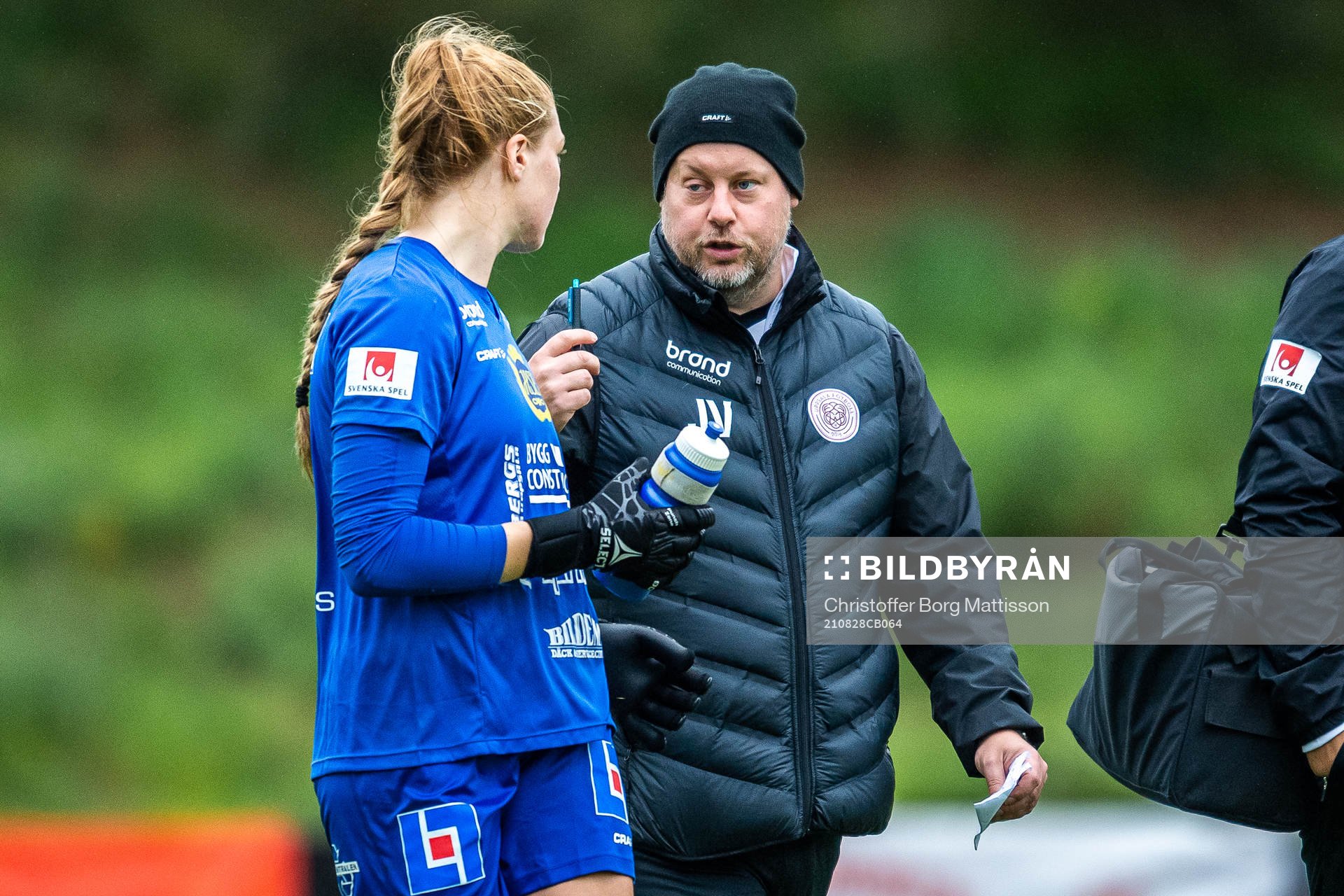 Uppsalas Jonas Valfridsson under fotbollsmatchen i Elitettan mellan Borgeby och Uppsala den 28 augusti 2021 i Borgeby. 
