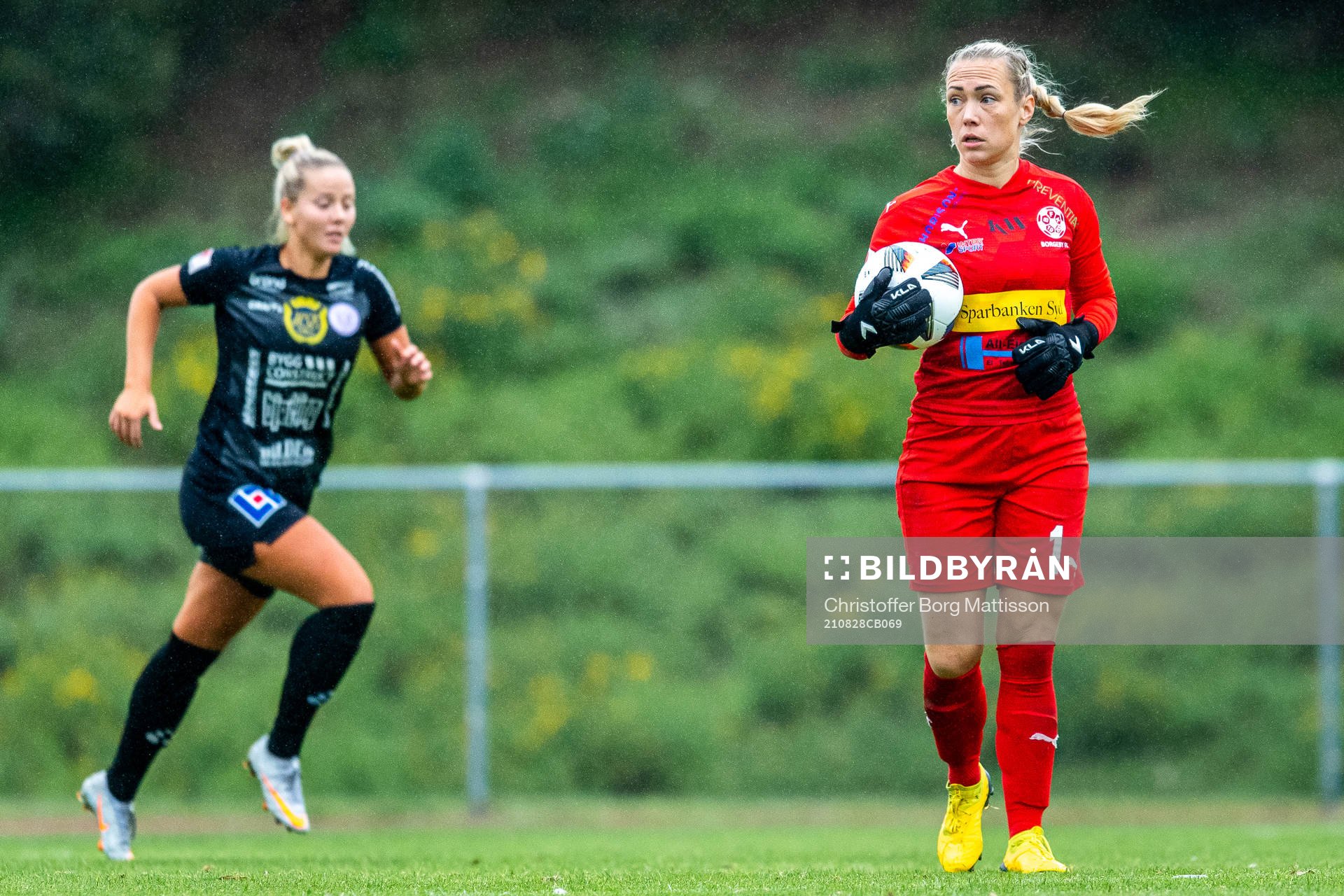 Borgebys målvakt Josefin Månsson
