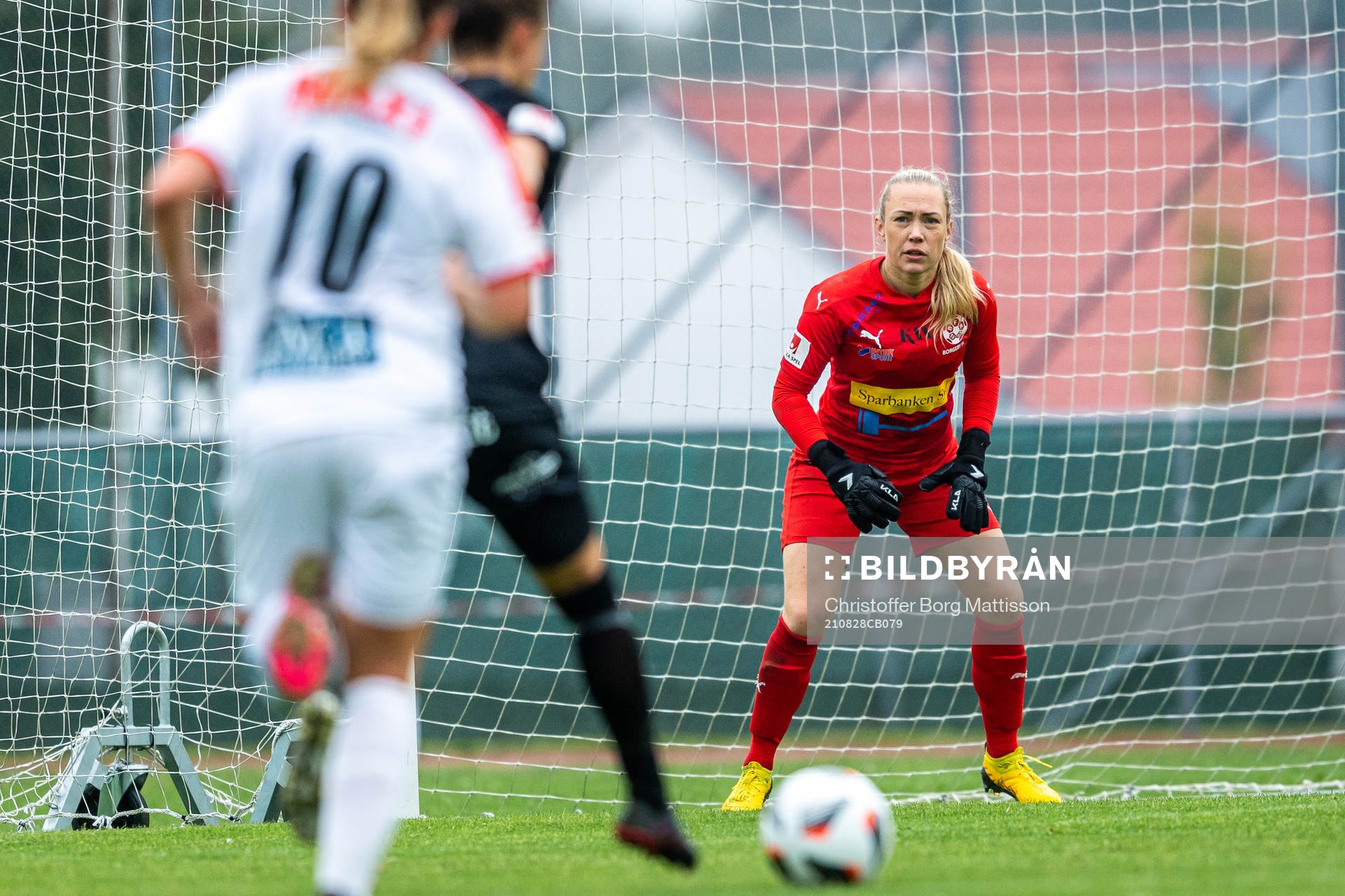 Borgebys målvakt Josefin Månsson