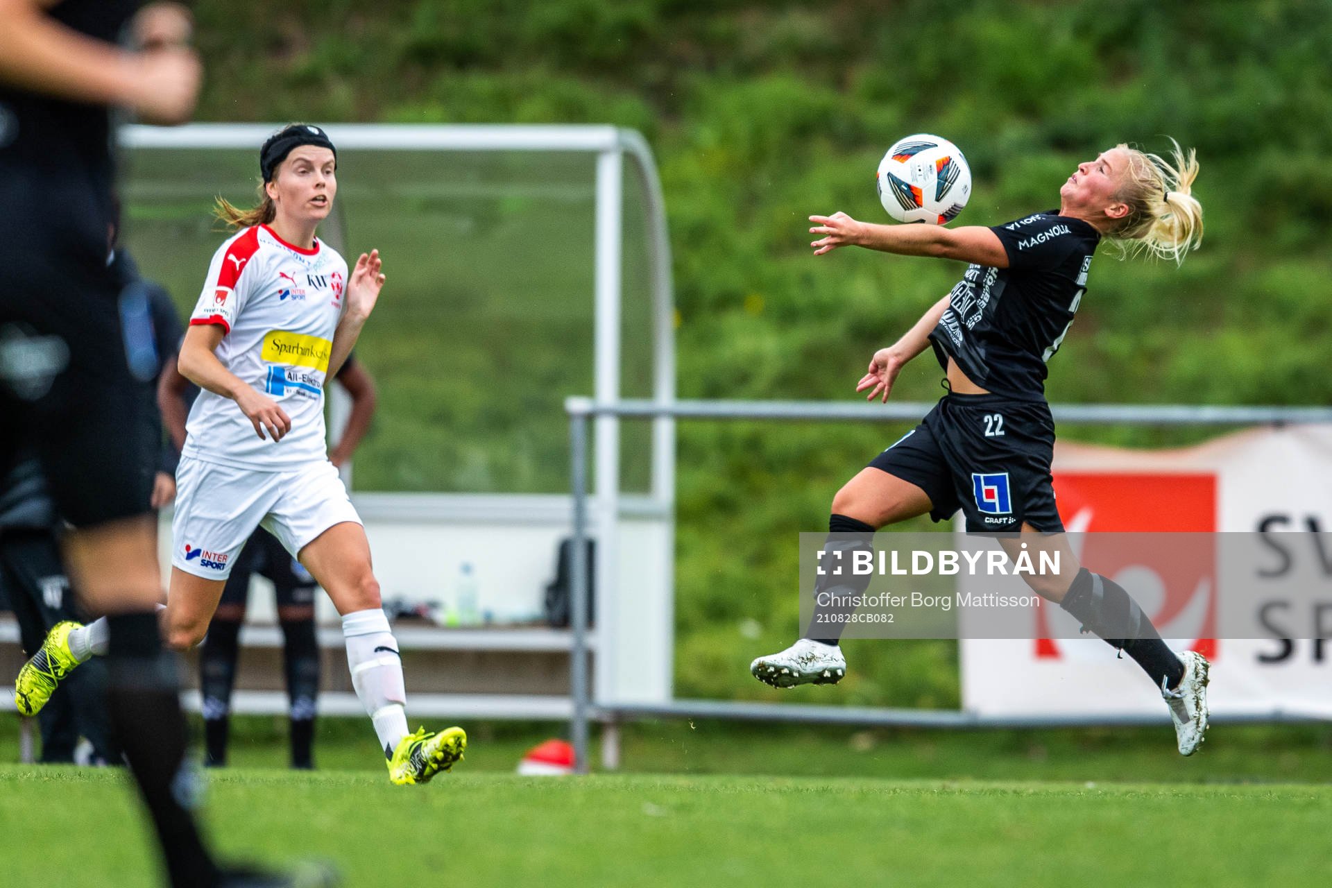 Borgebys Linda Karlsson och Uppsalas Ida Strömblad