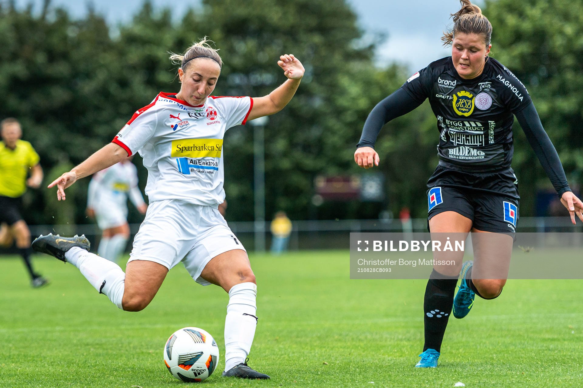 Borgebys Tilde Olsson och Uppsalas Ellen Arbman Hansing