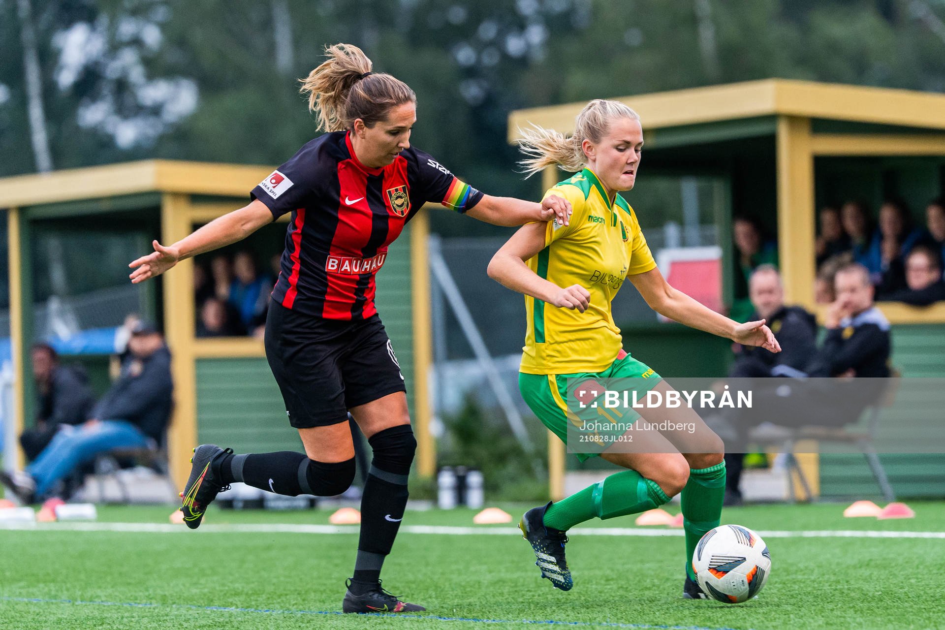 Bollstanäs Anna Thim och Brommapojkarnas Mathilda
