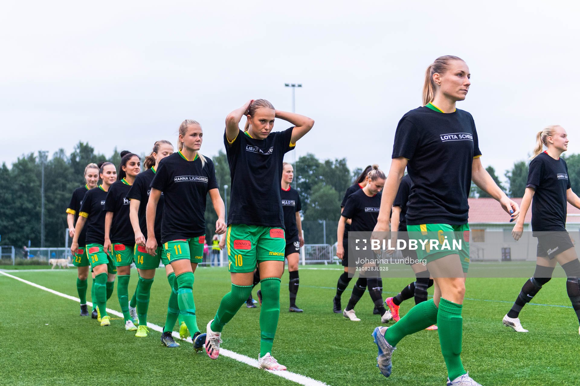 Bollstanäs Linda Nieminen, Lawlaw Nazeri, Karin Öberg,
