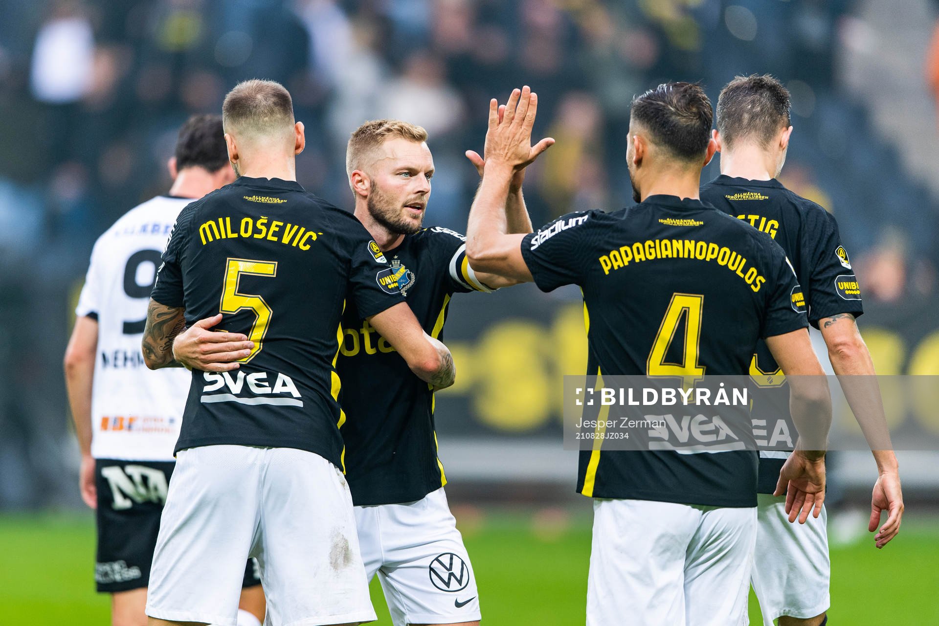 s Alexander Milosevic, Sebastian Larsson, Sotirios