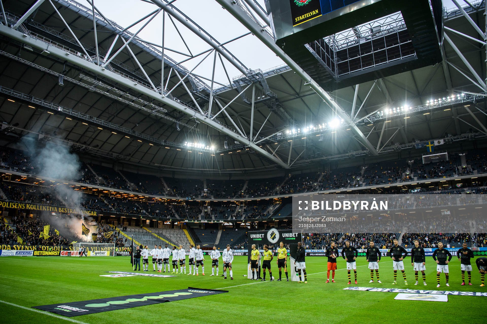s spelare ställer upp