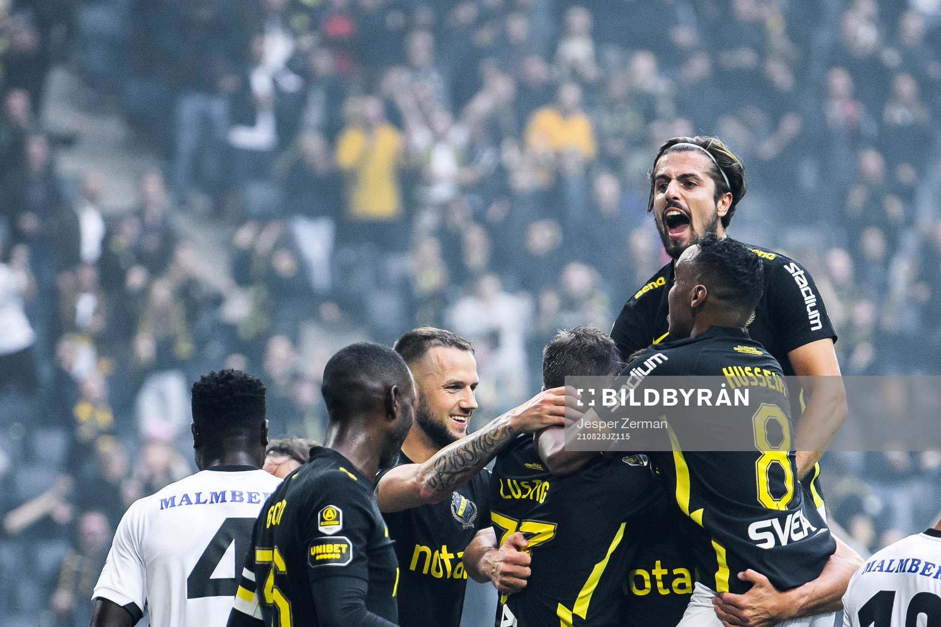 s Alexander Milosevic, Mikael Lustig, Zack Elbouzedi och