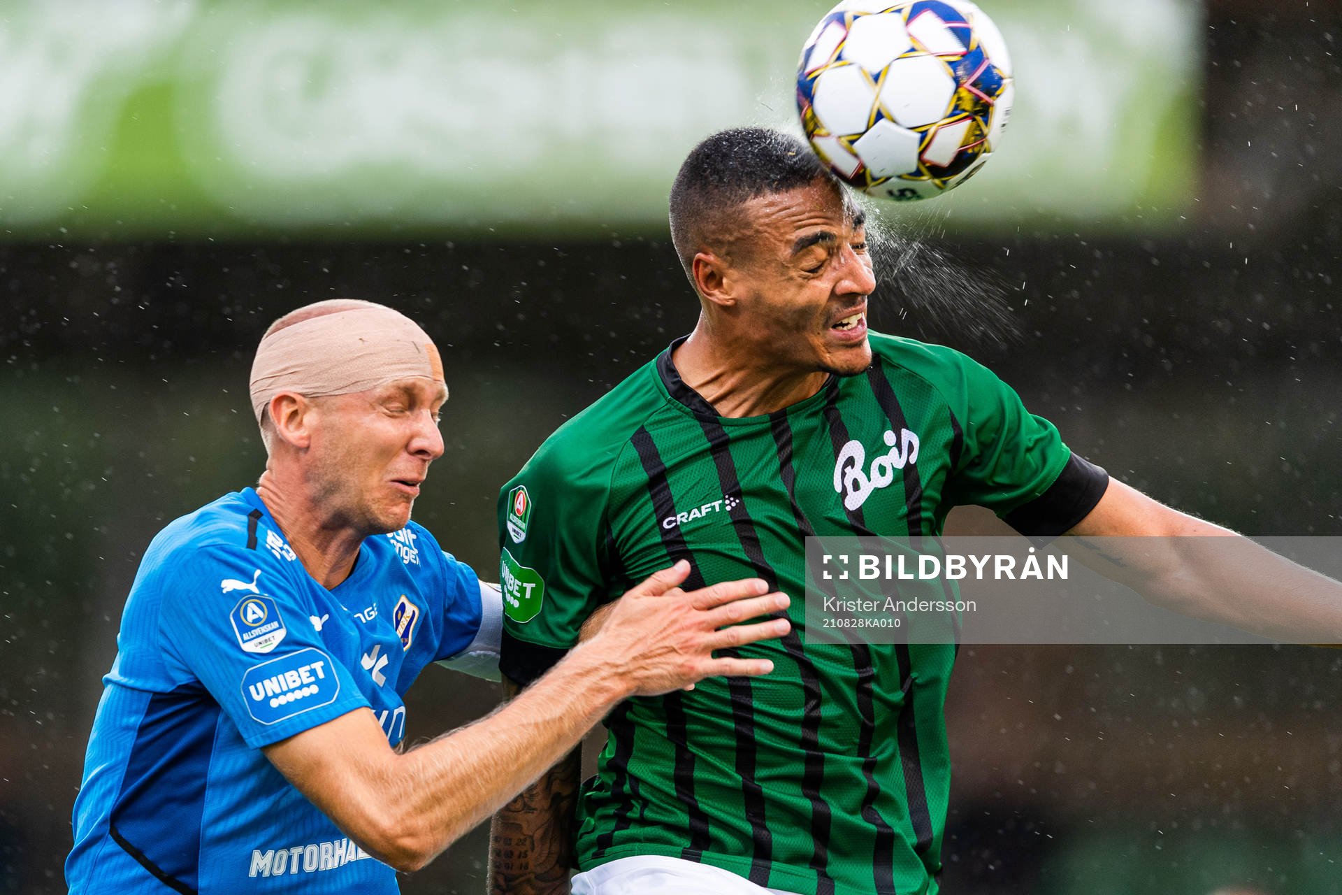 Halmstads Andreas Johansson och Varbergs Simon Karlsson