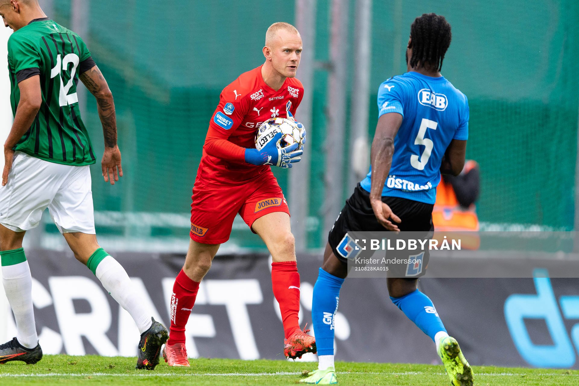 Halmstads målvakt Malte Påhlsson