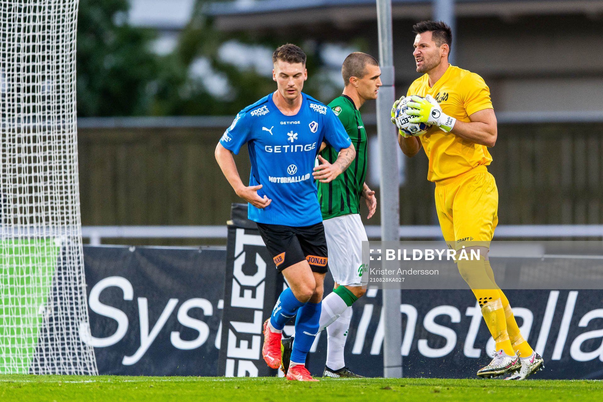Varbergs målvakt Stojan Lukic