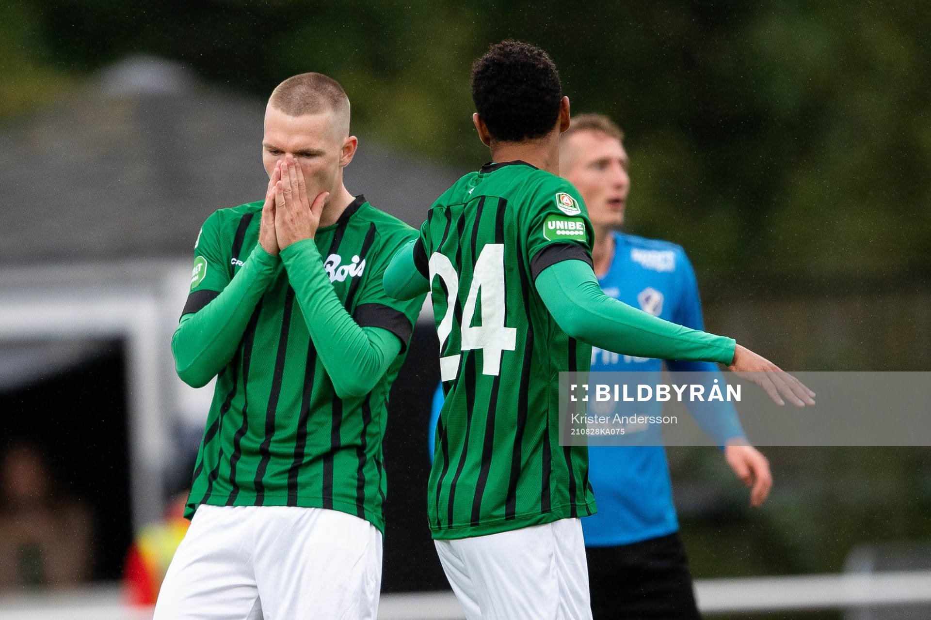 Varbergs Anton Liljenbäck deppar
