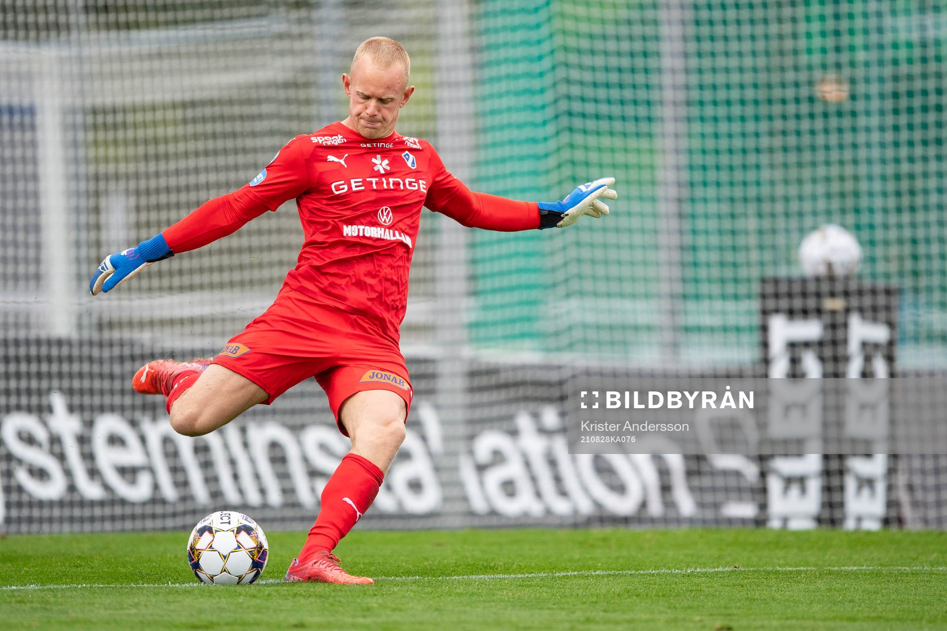 Halmstads målvakt Malte Påhlsson