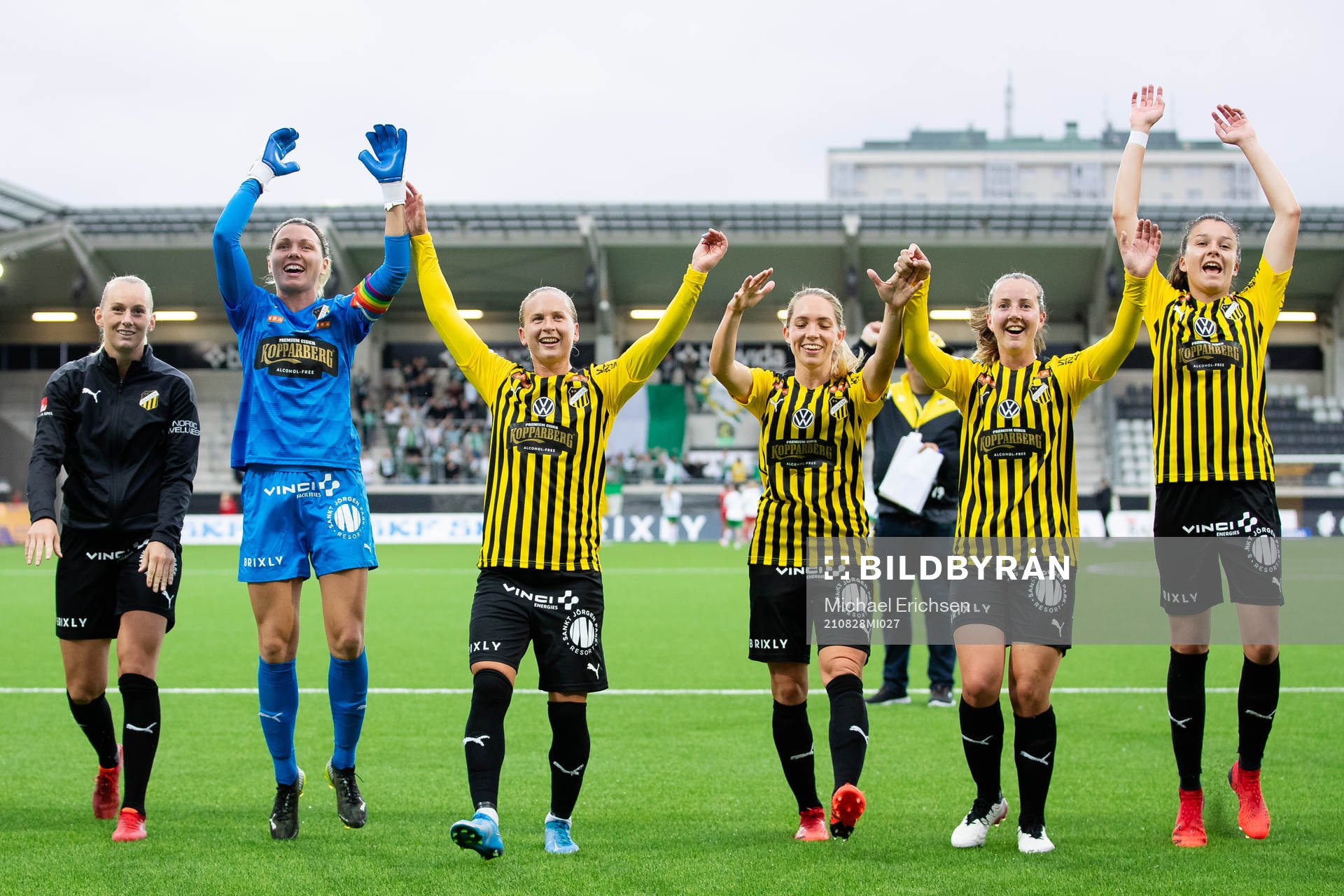 Häcken jublar