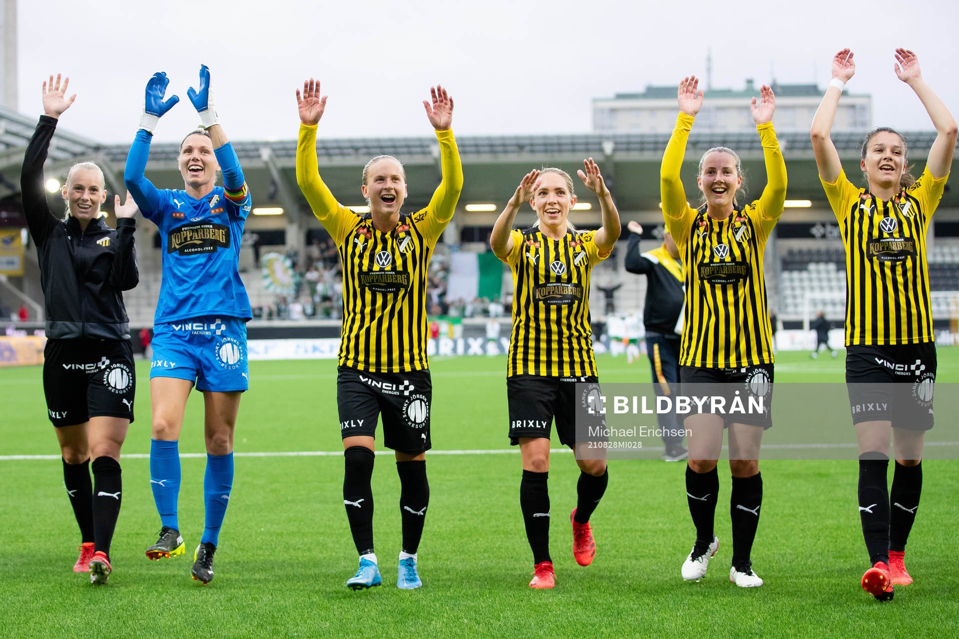 Häcken jublar