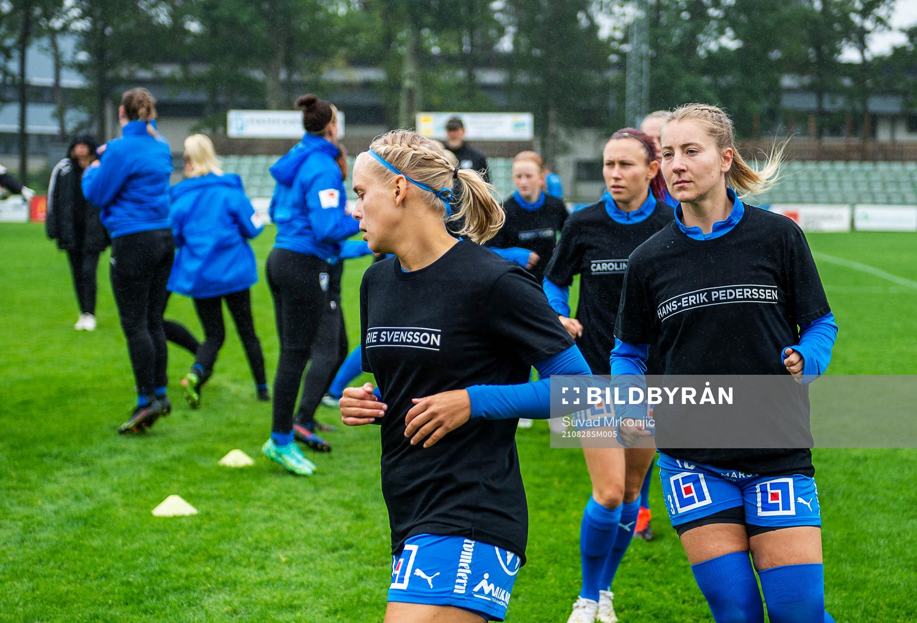 Kalmars Fanny Nilsson med specialtröja