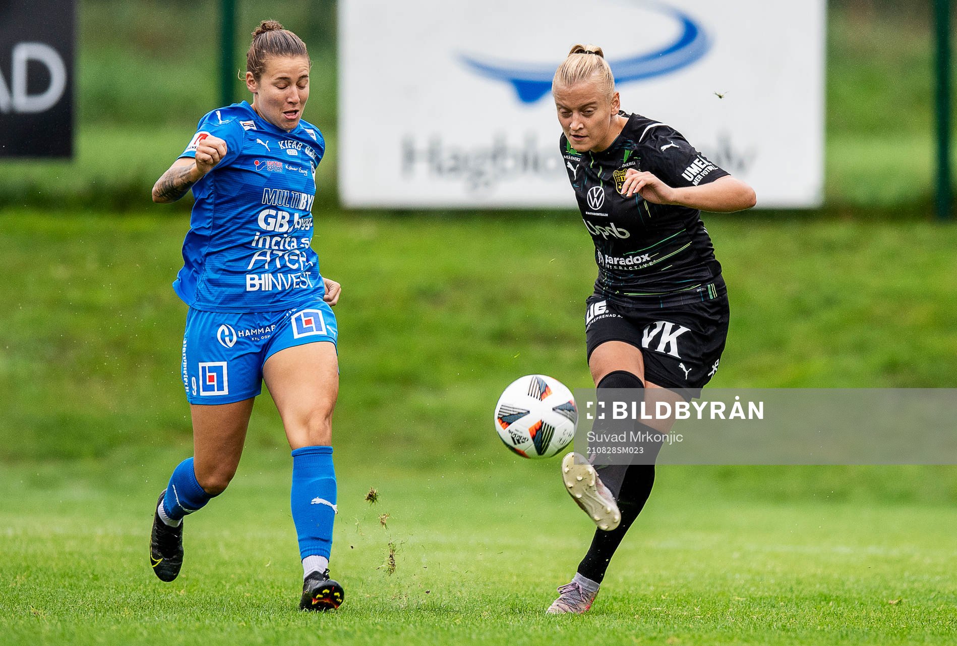 Kalmars Tabby Tindell och Umeås Wilma Carlsson