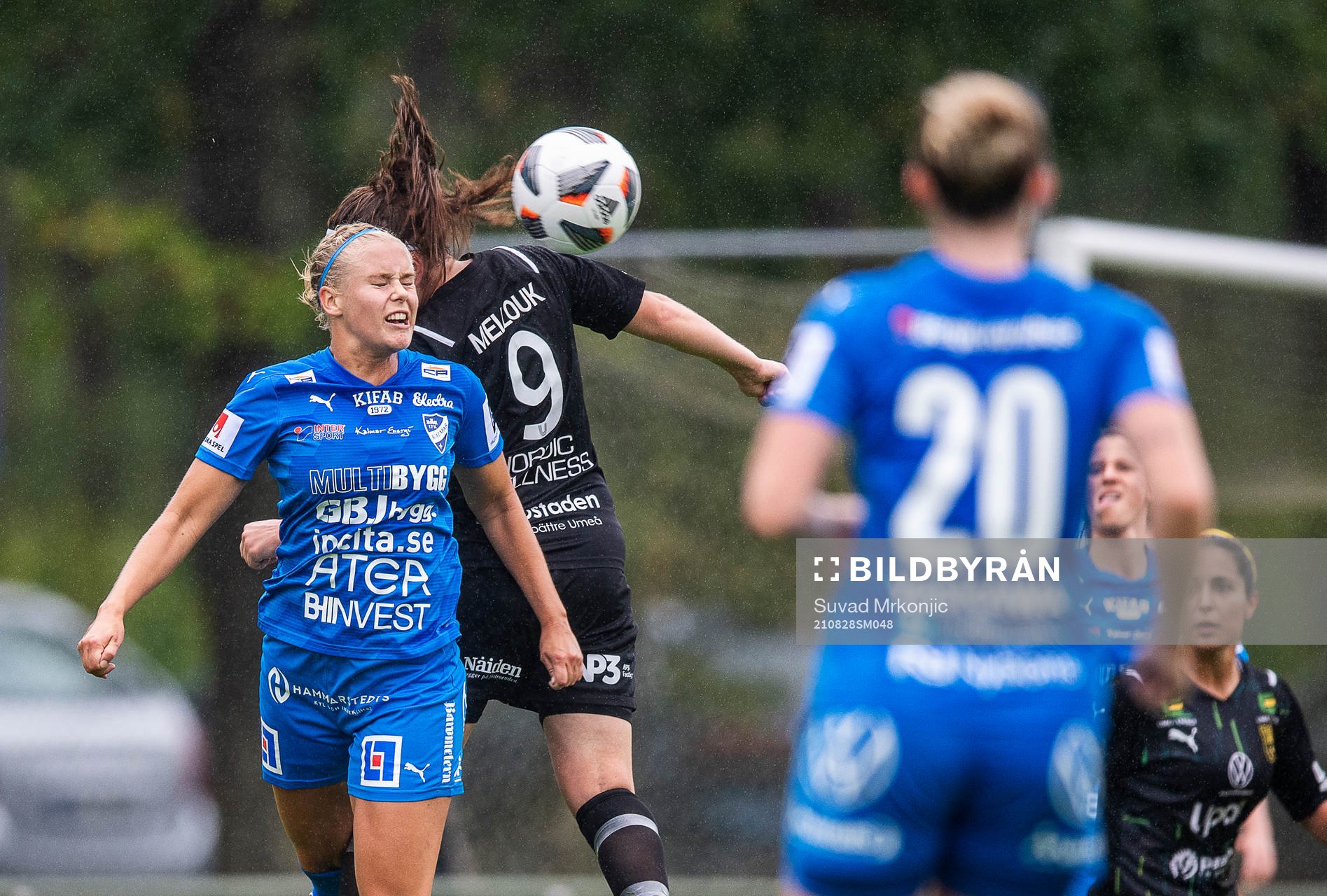 Kalmars Fanny Nilsson och Umeås Sarah Mellouk