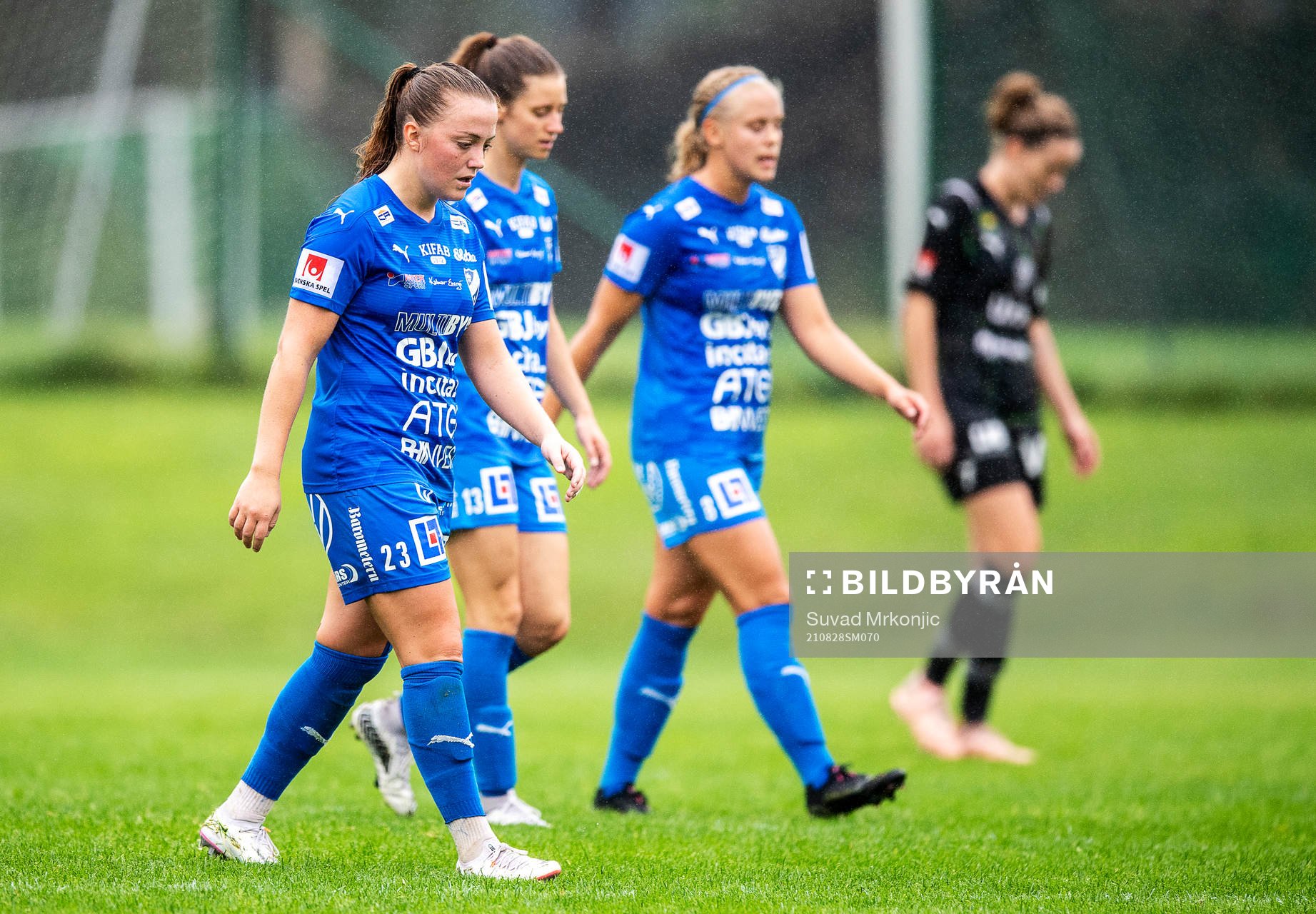 Kalmars Andrea Thorisson, Charléne Nowotny och Fanny