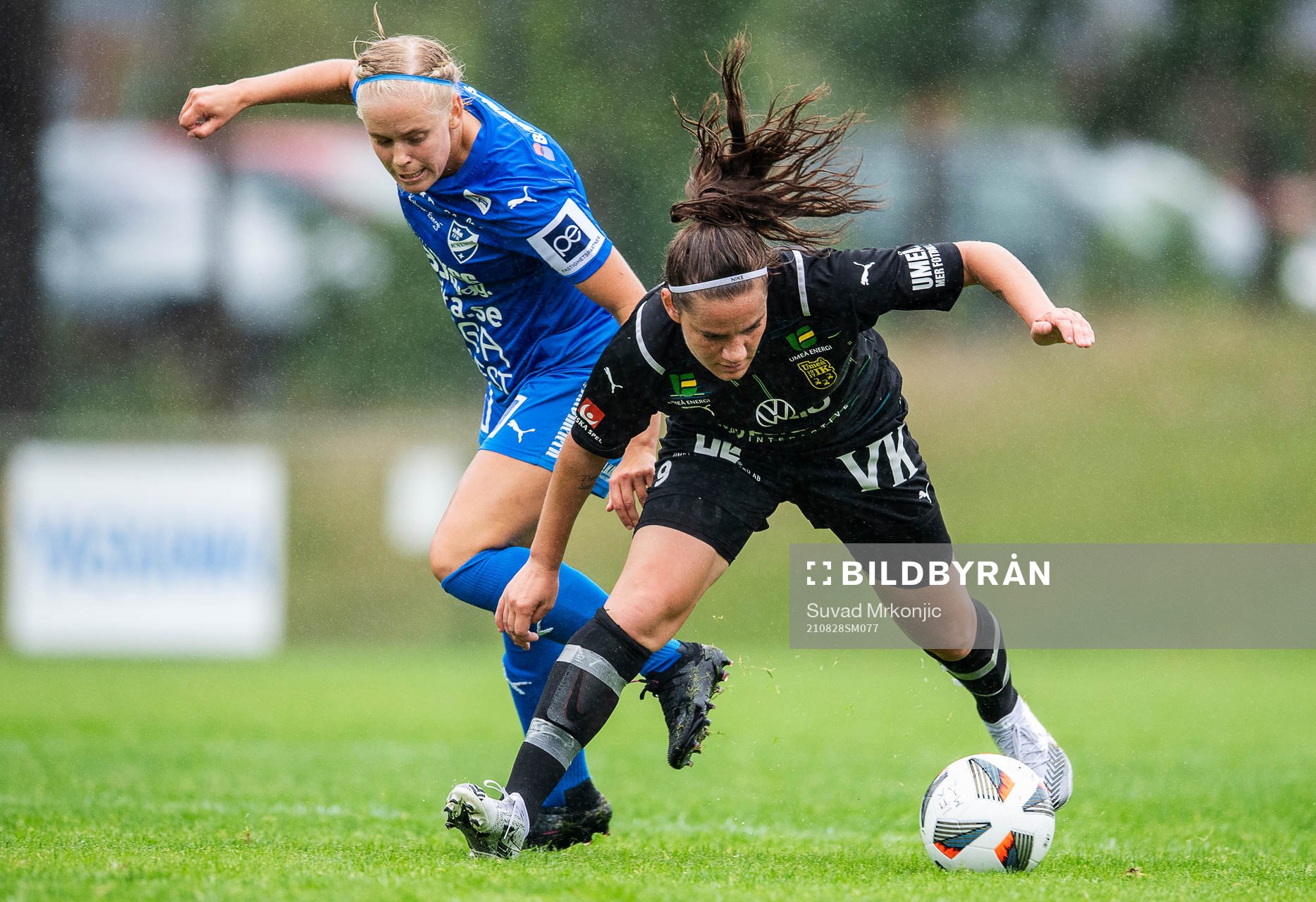 Kalmars Fanny Nilsson och Umeås Sarah Mellouk