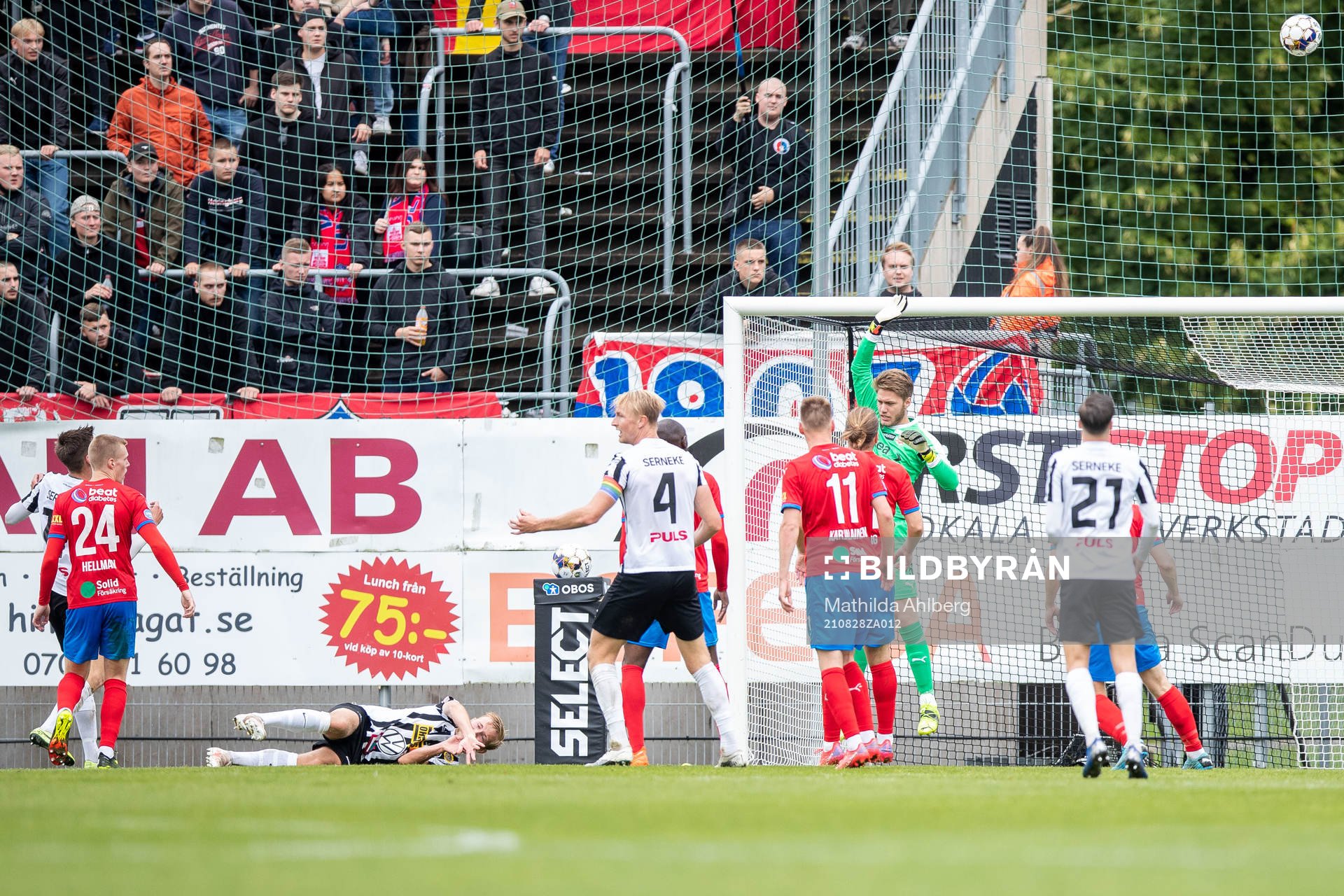 Helsingborgs målvakt Kalle Joelsson