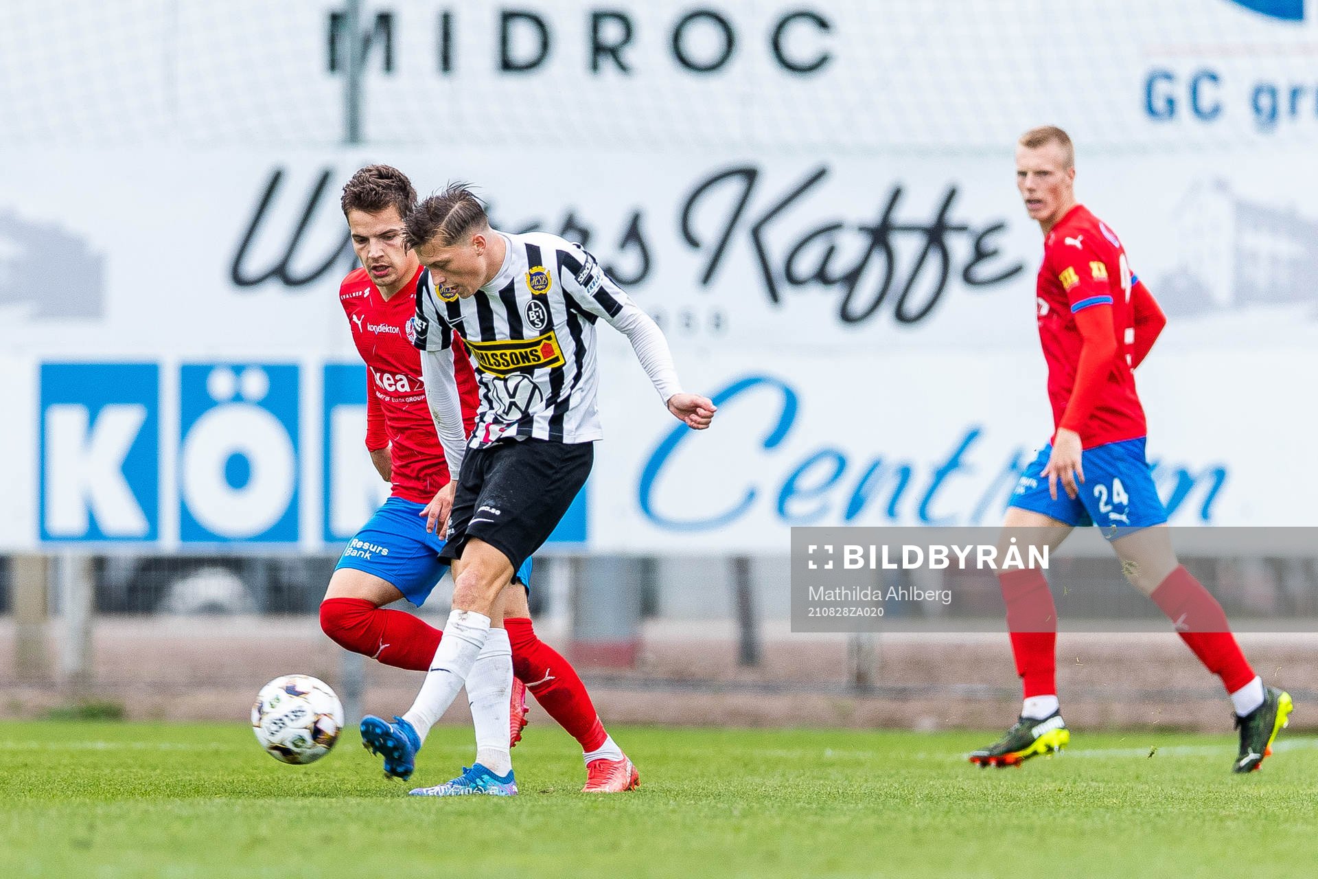 Landskronas Kevin Jensen och Helsingborgs Brandur