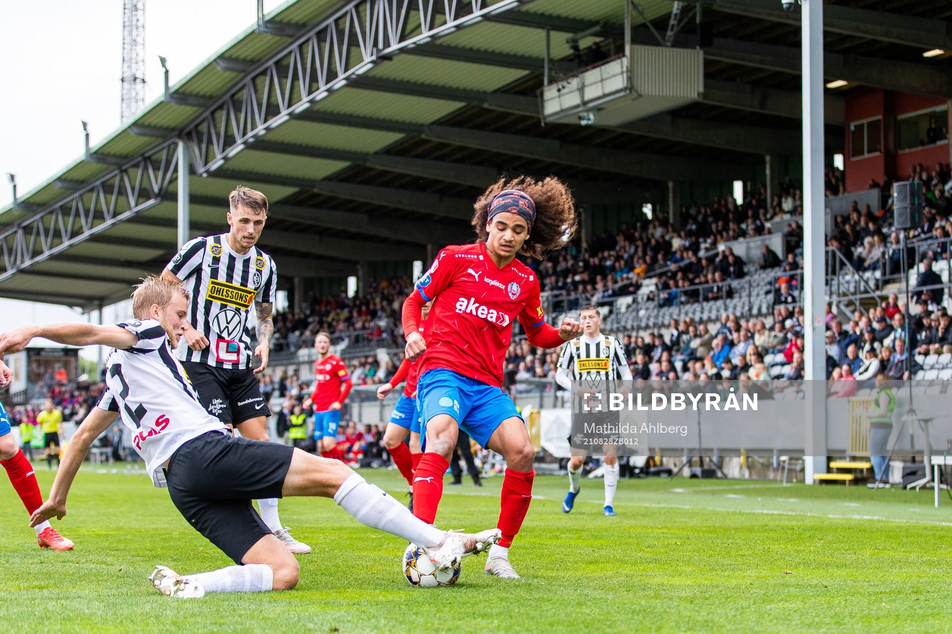 Landskronas Johan Rapp och Helsingborgs Adam Kaied
