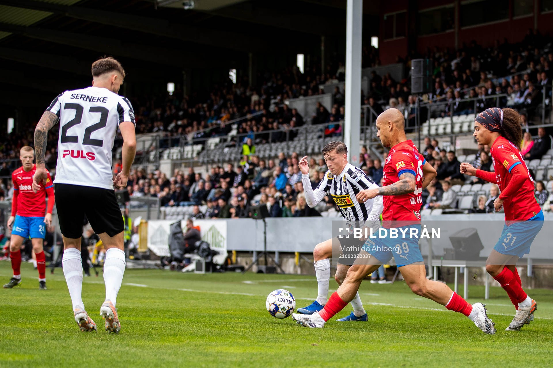 Landskronas Hampus Ferhm och Kevin Jensen