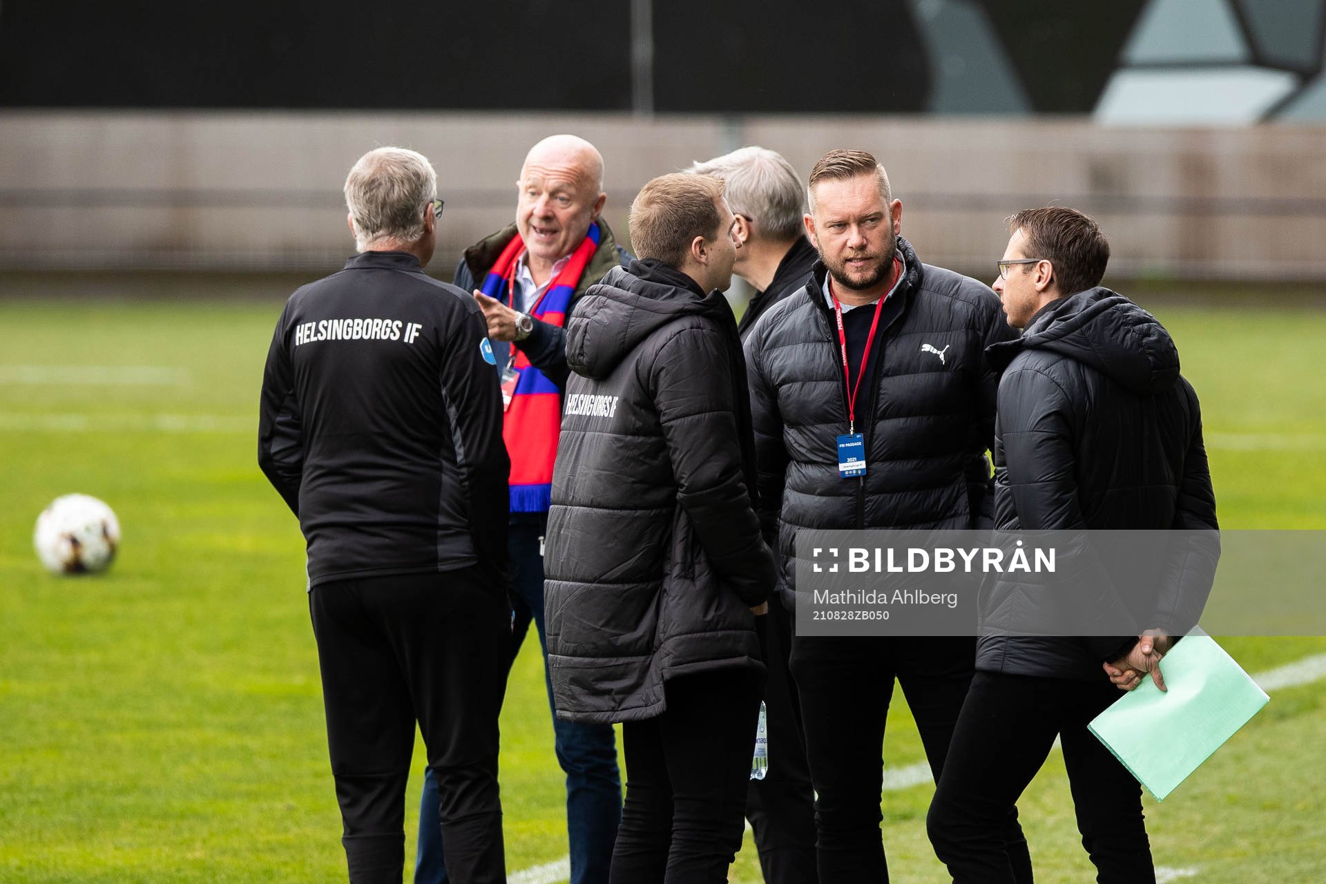Helsingborgs ordförande Kjell Jakobsson och klubbdirektör
