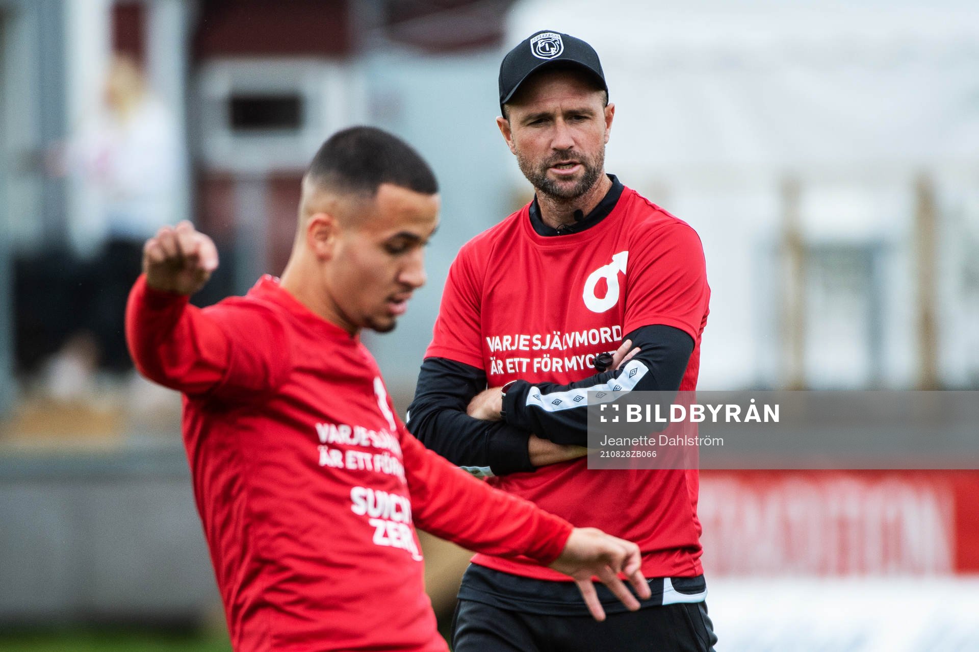 Degerfors tränare Tobias Solberg