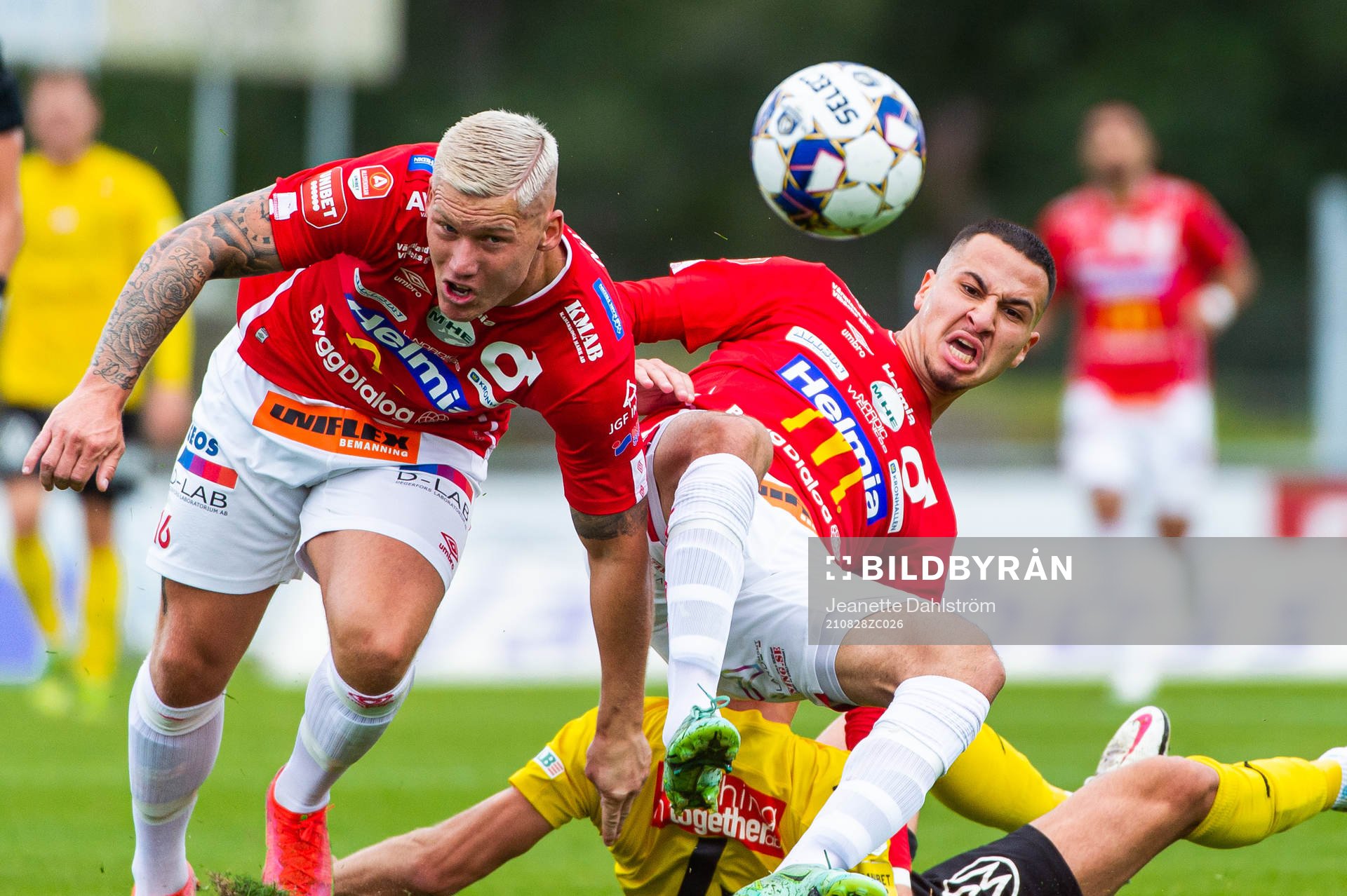 Degerfors Victor Edvardsen och Abdelrahman Saidi