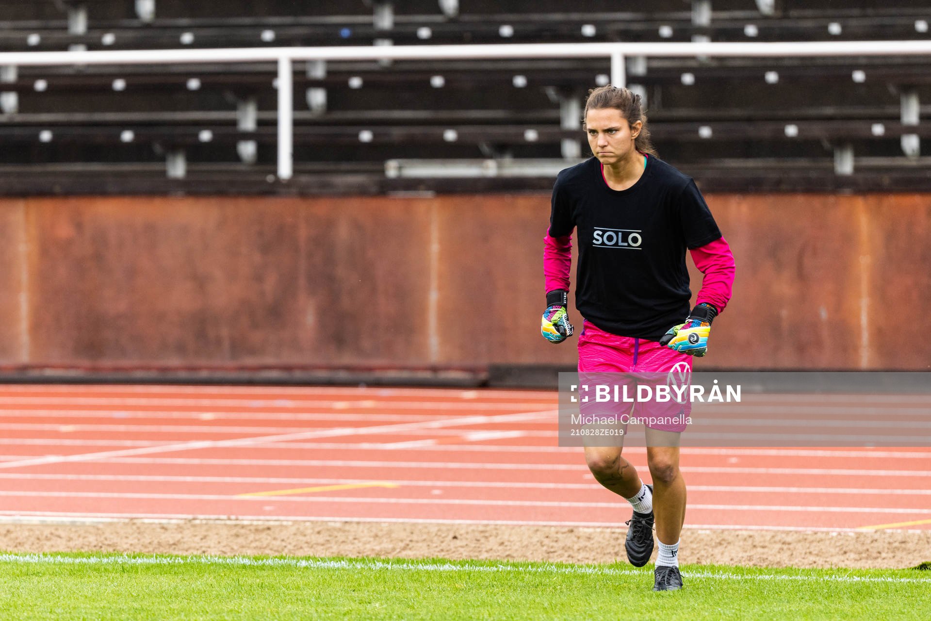 Djurgårdens målvakt Kelsey Daugherty