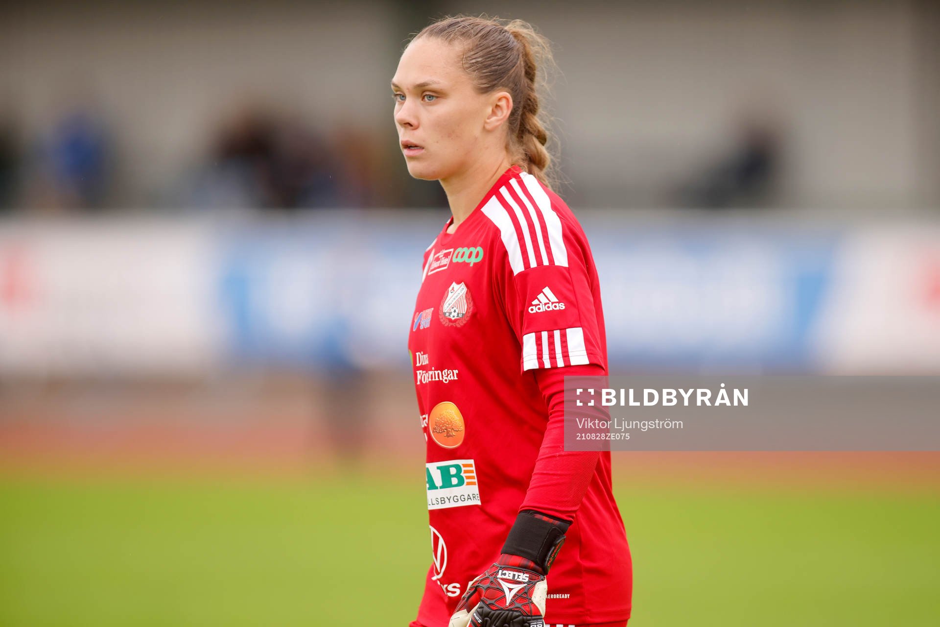 Lidköpings målvakt Matilda Haglund