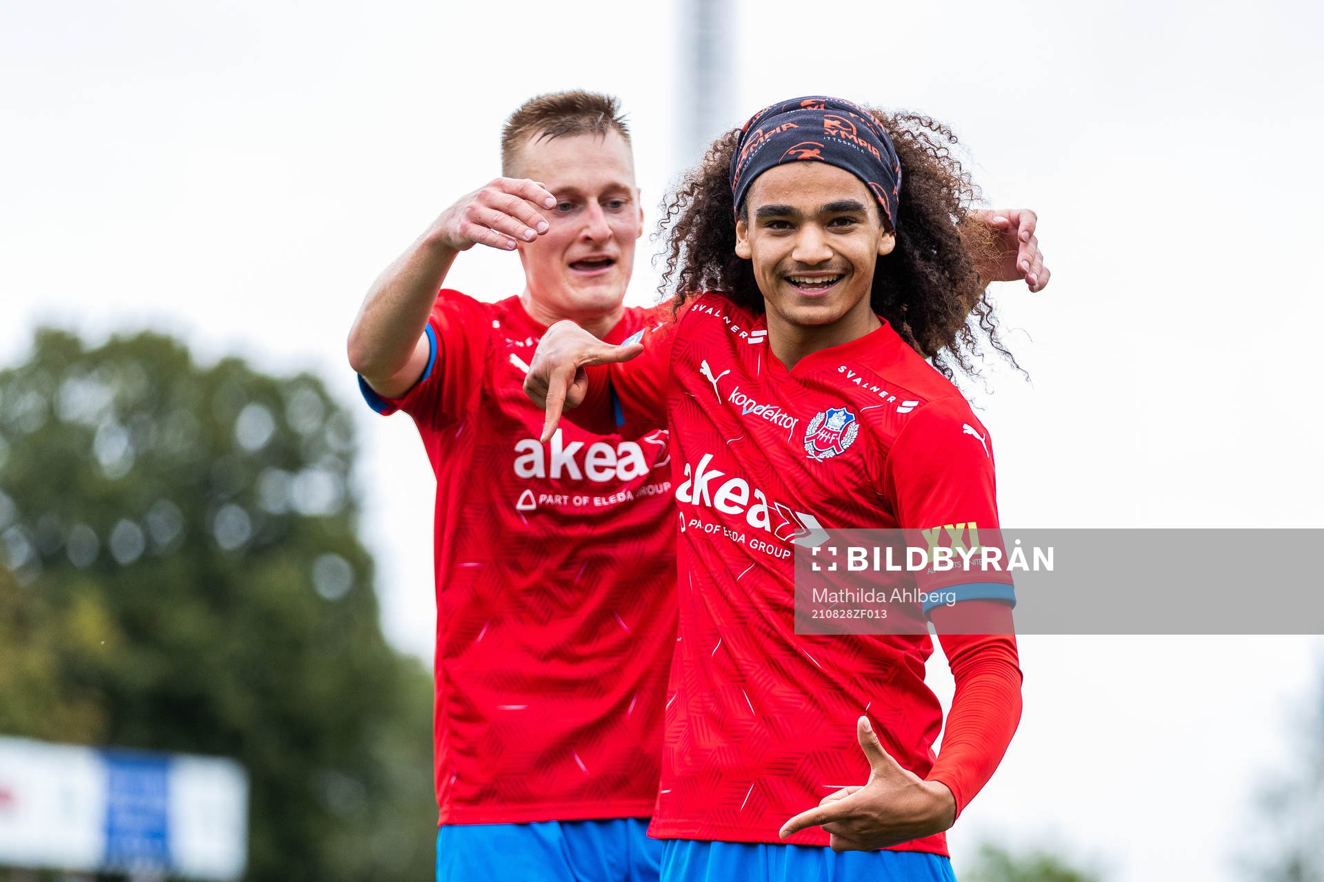 Helsingborgs Adam Kaied jublar