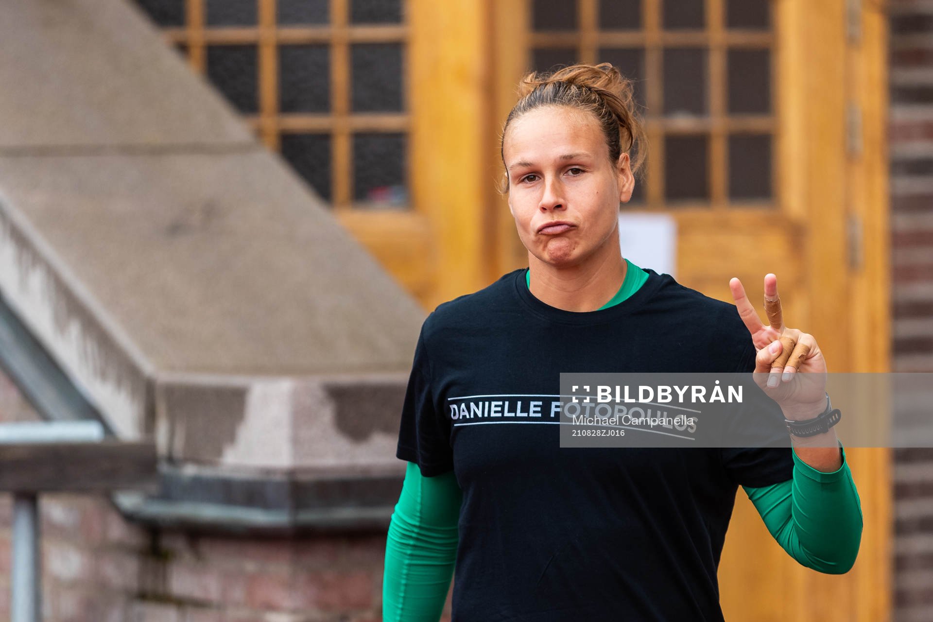 Växjös målvakt Katlynn Fraine