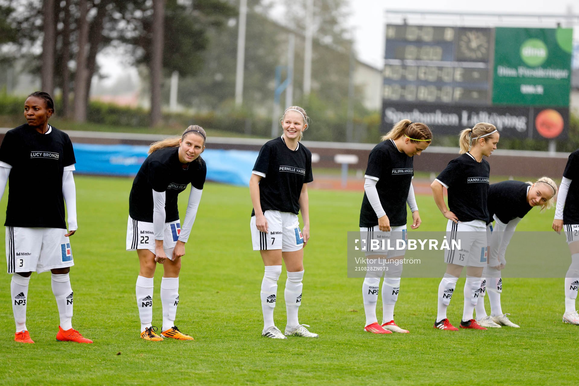Sundsvalls Ebere Orji, Sophie Brundin, Alva Eriksson,