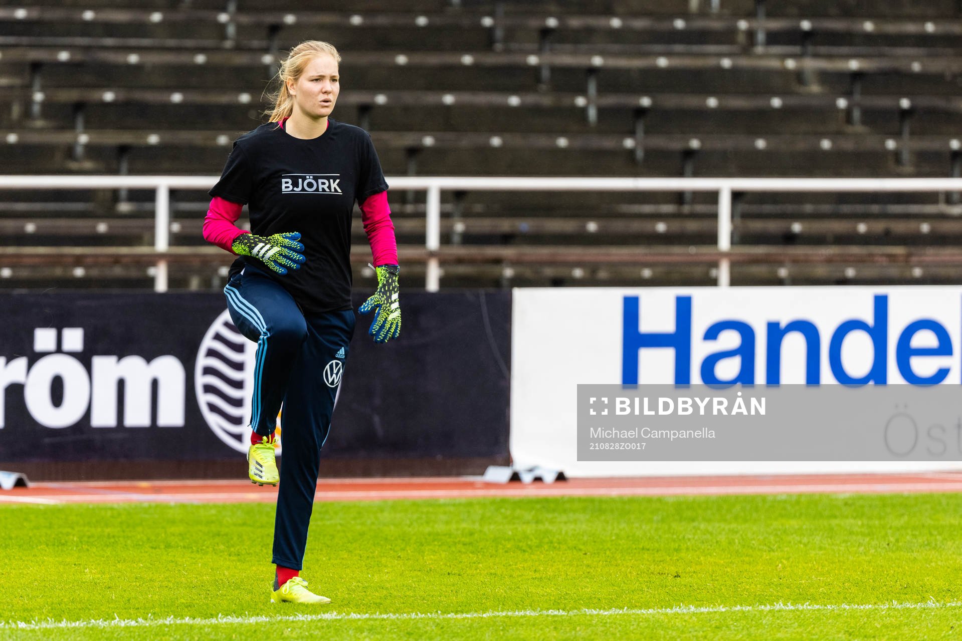 Djurgårdens målvakt Elvira Björklund