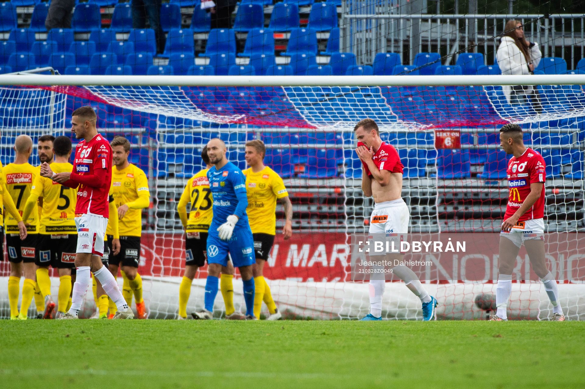 Degerfors spelare deppar