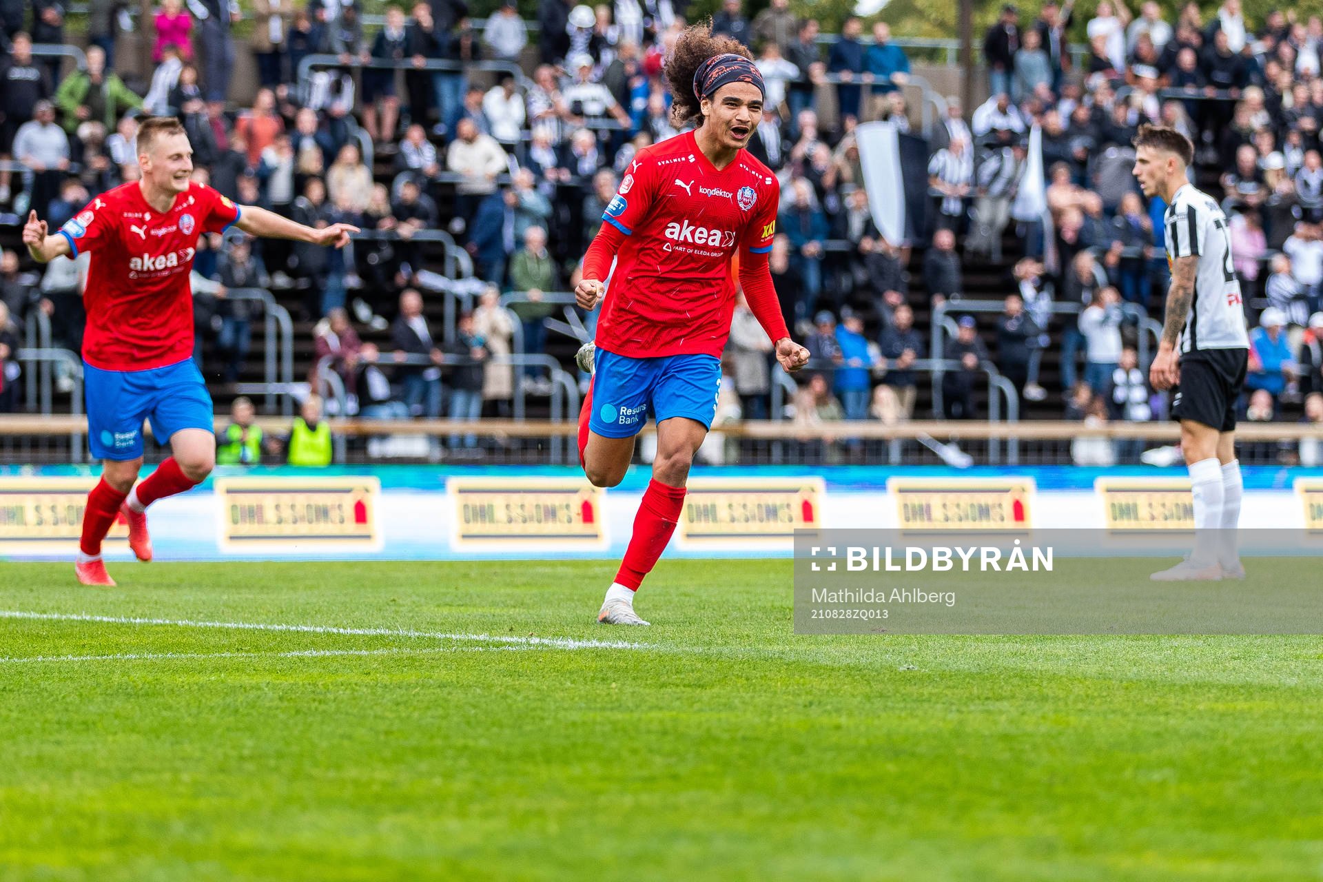 Helsingborgs Adam Kaied jublar
