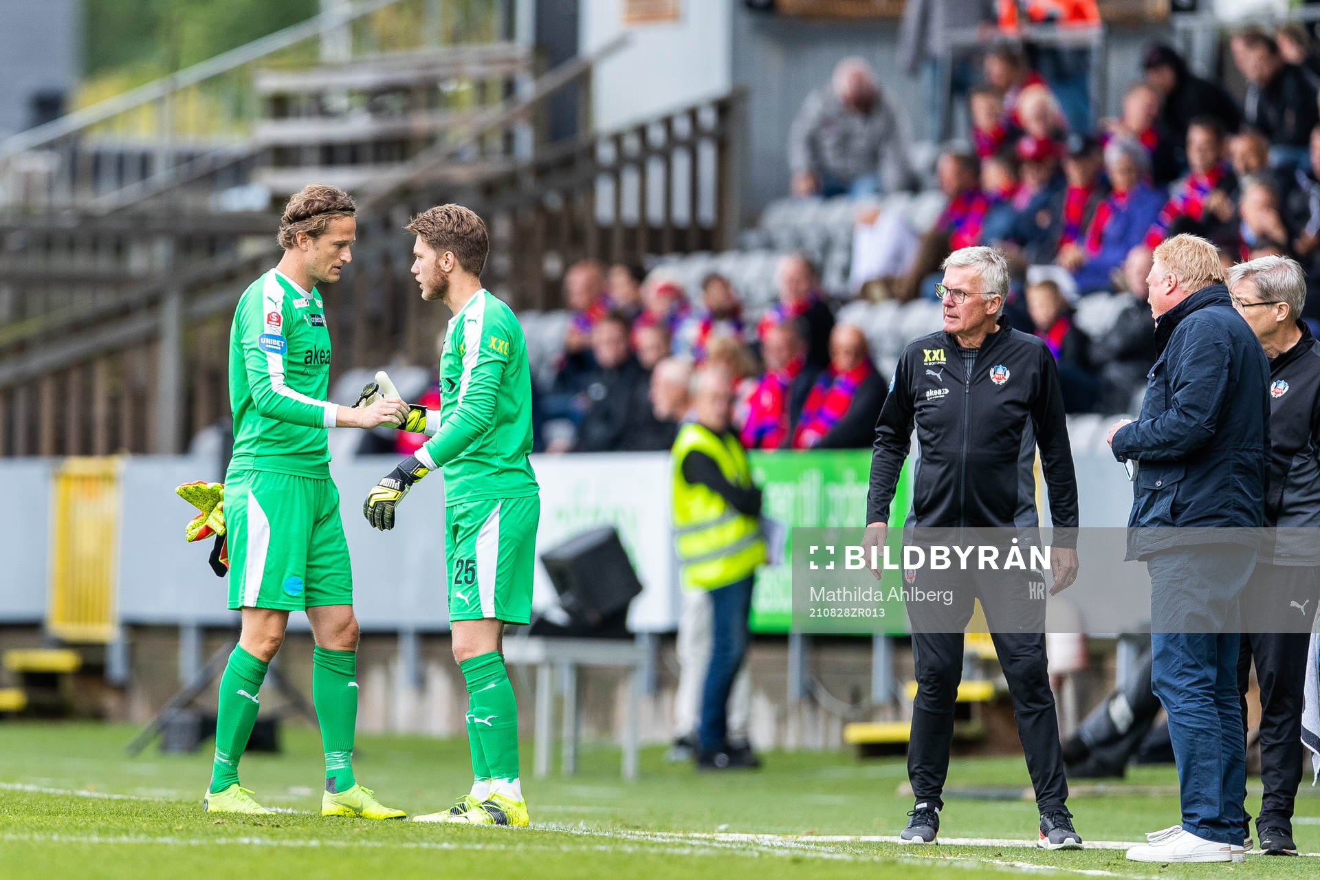 Helsingborgs målvakt Anders Lindegaard byts ut mot