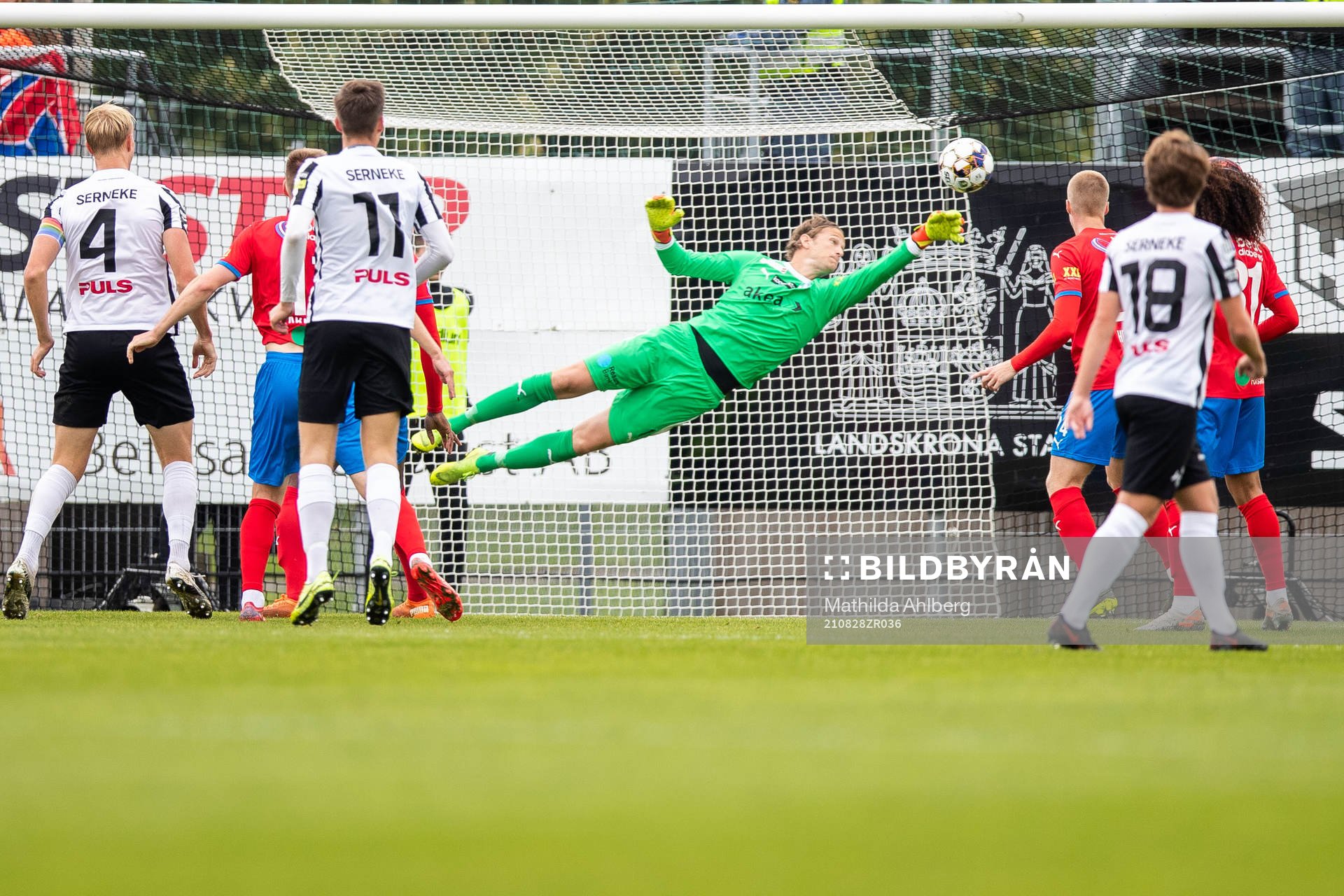 Helsingborgs målvakt Anders Lindegaard