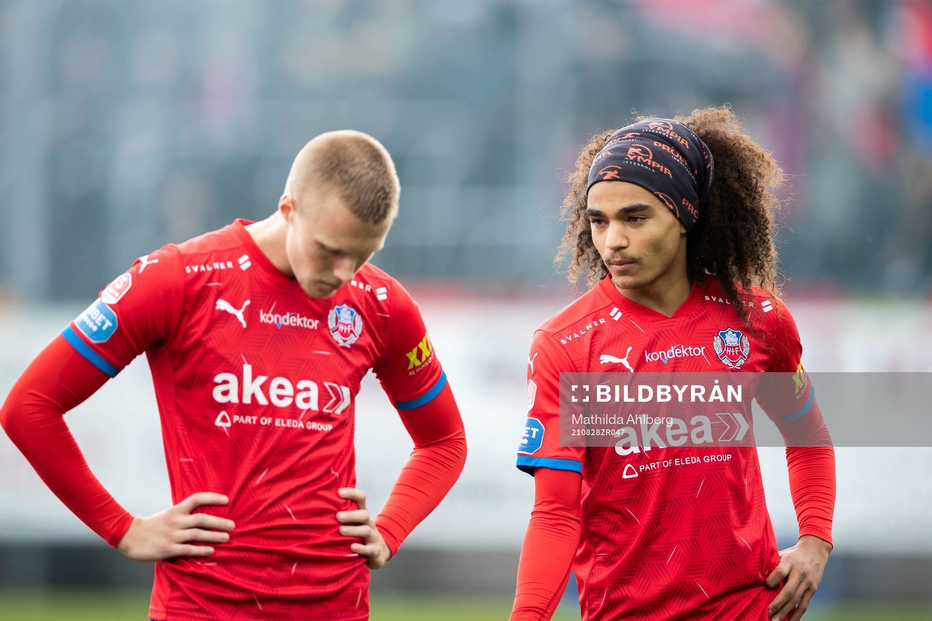 Helsingborgs Emil Hellman och Adam Kaied