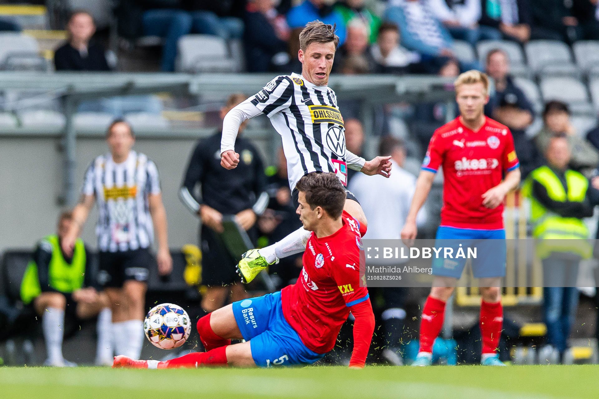 Landskronas Filip Olsson och Helsingborgs Brandur