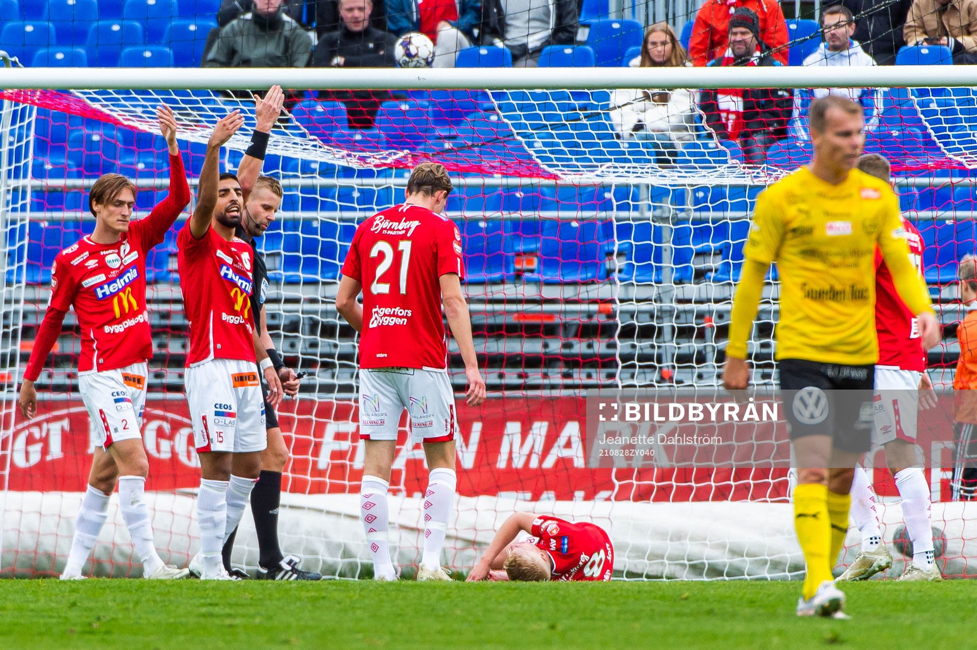 Degerfors Gustav Granath, Sean Sabetkar och Adam Carlén