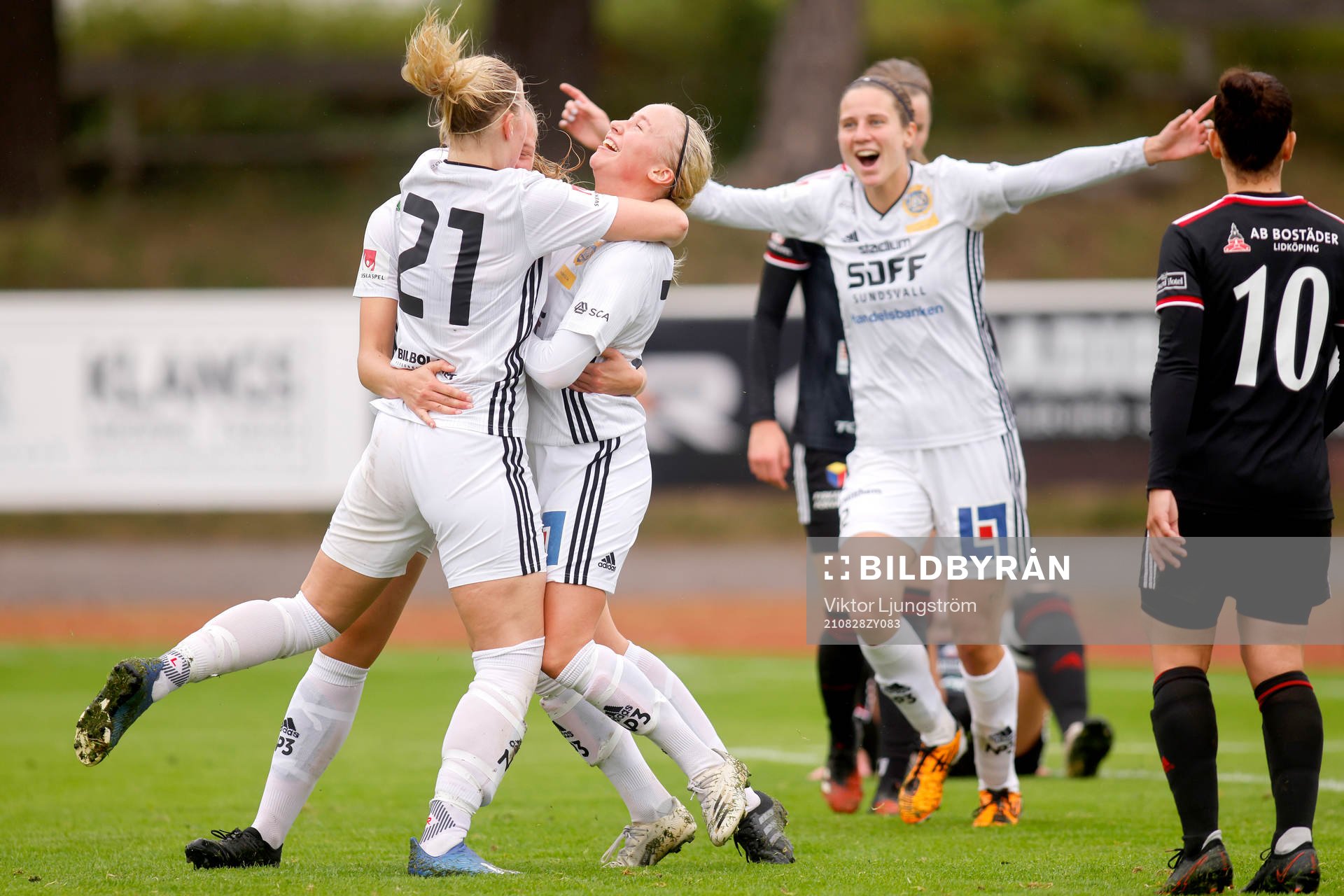 Sundsvalls Amanda Hagelberg, Maja Winsa och Sophie Brundin