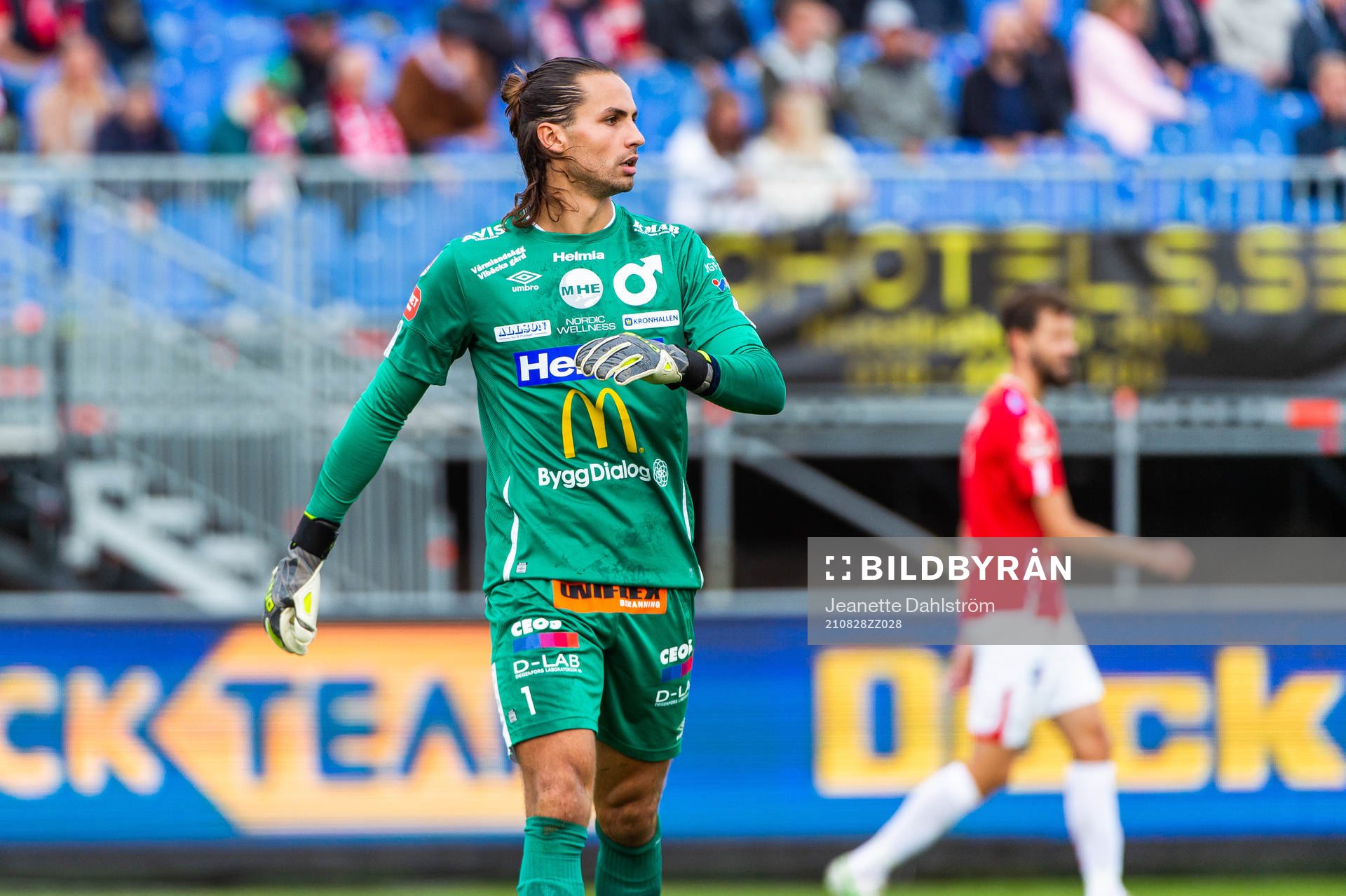 Degerfors målvakt Alfie Malik Whiteman