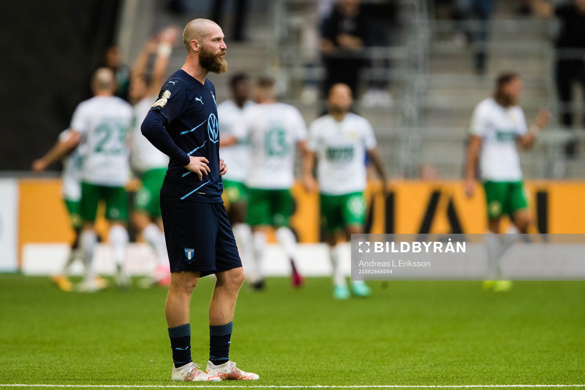 Malmö FFs Jo Inge Berget deppar