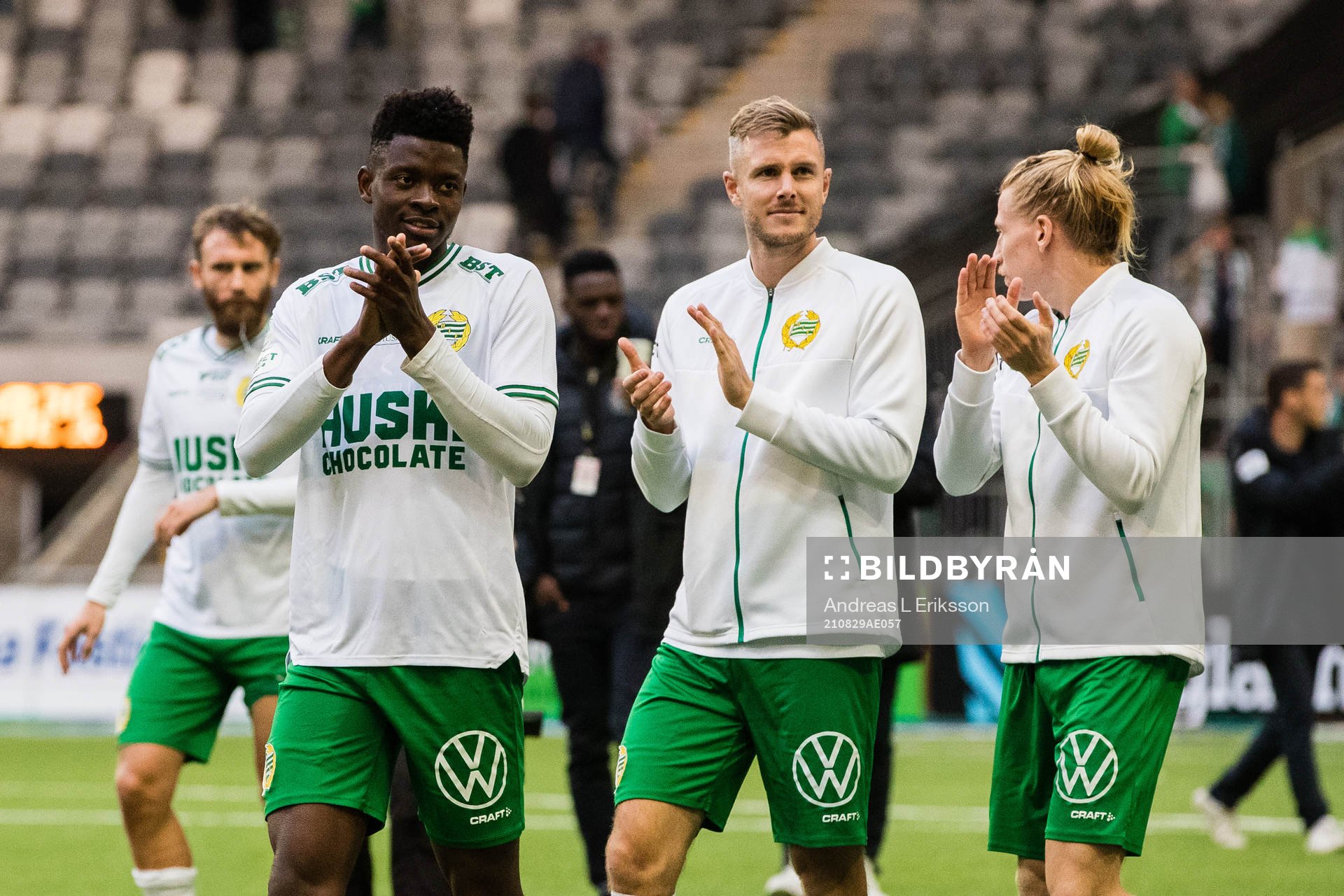 Hammarbys Aziz Mohammed Ouattara, Richard Magyar och Gustav
